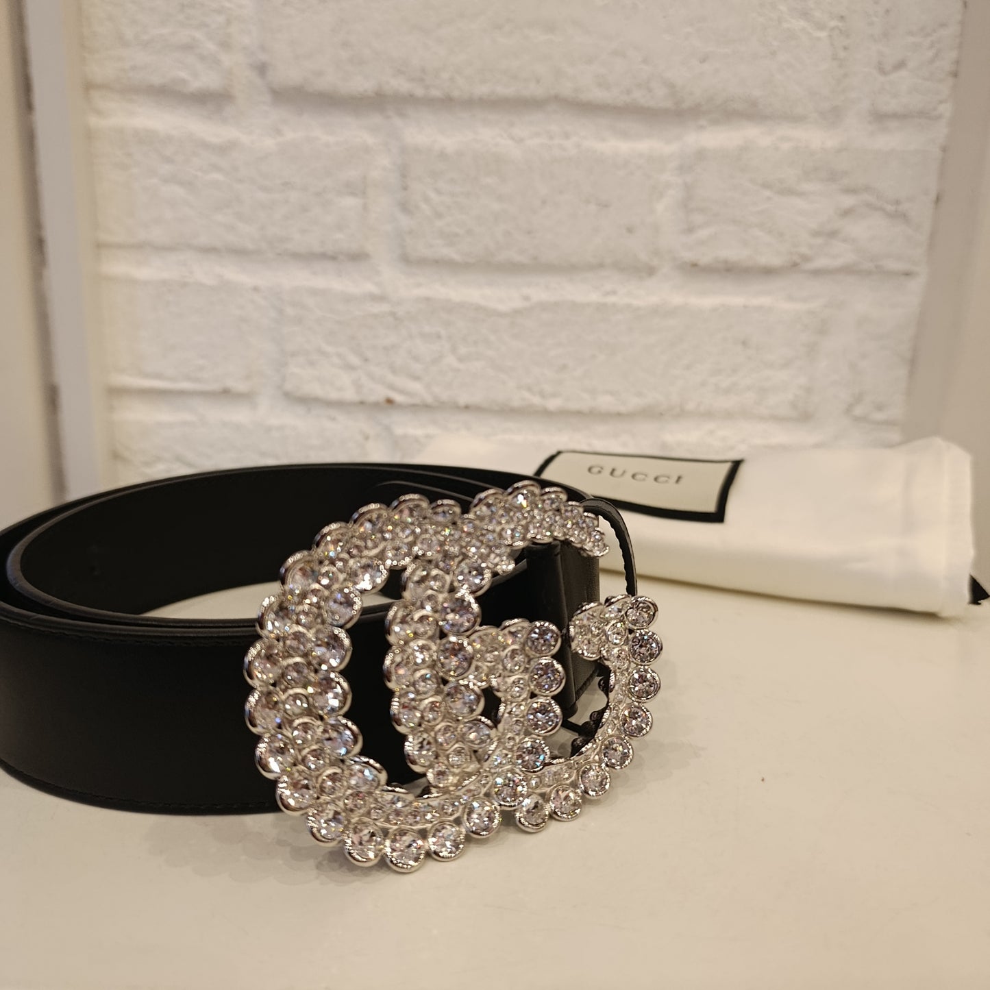 Cintura Gucci glitter mis 90