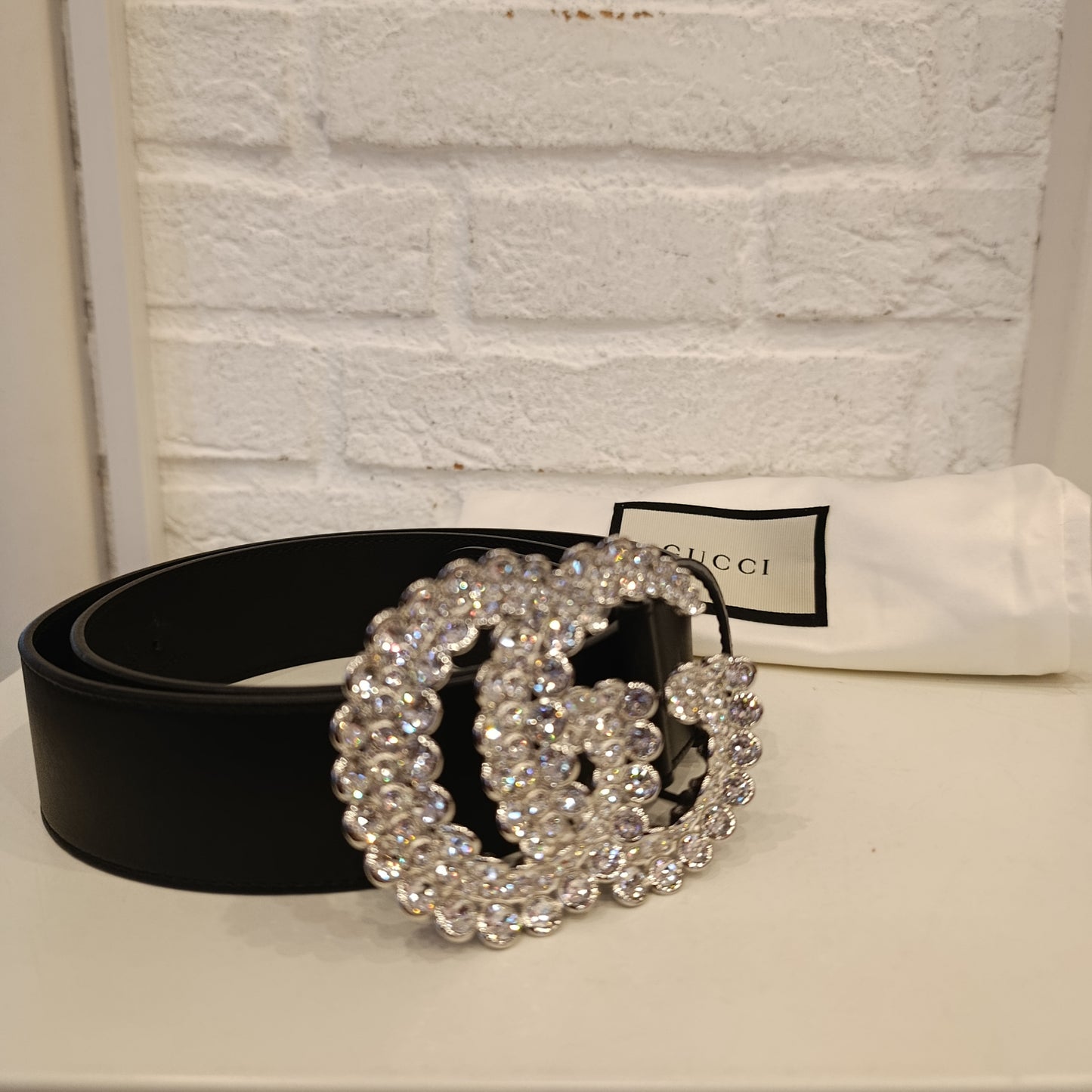 Cintura Gucci glitter mis 90