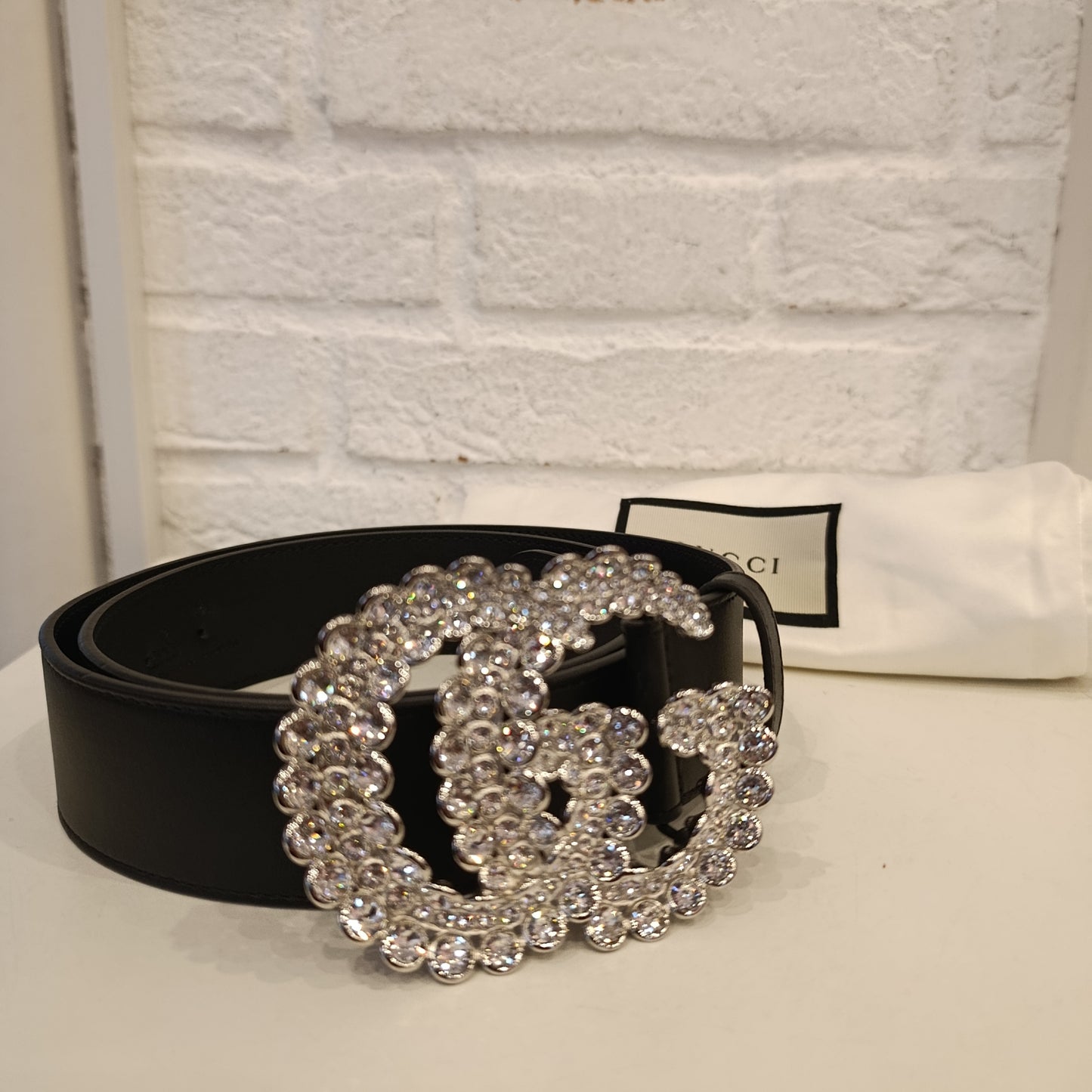 Cintura Gucci glitter mis 90