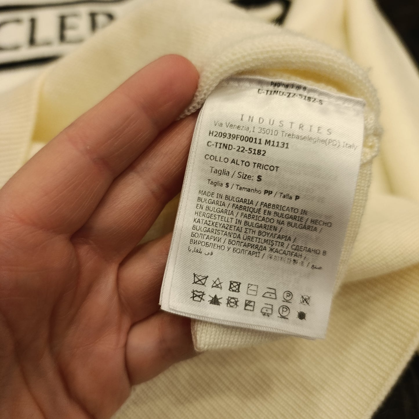 Moncler maglione tg S