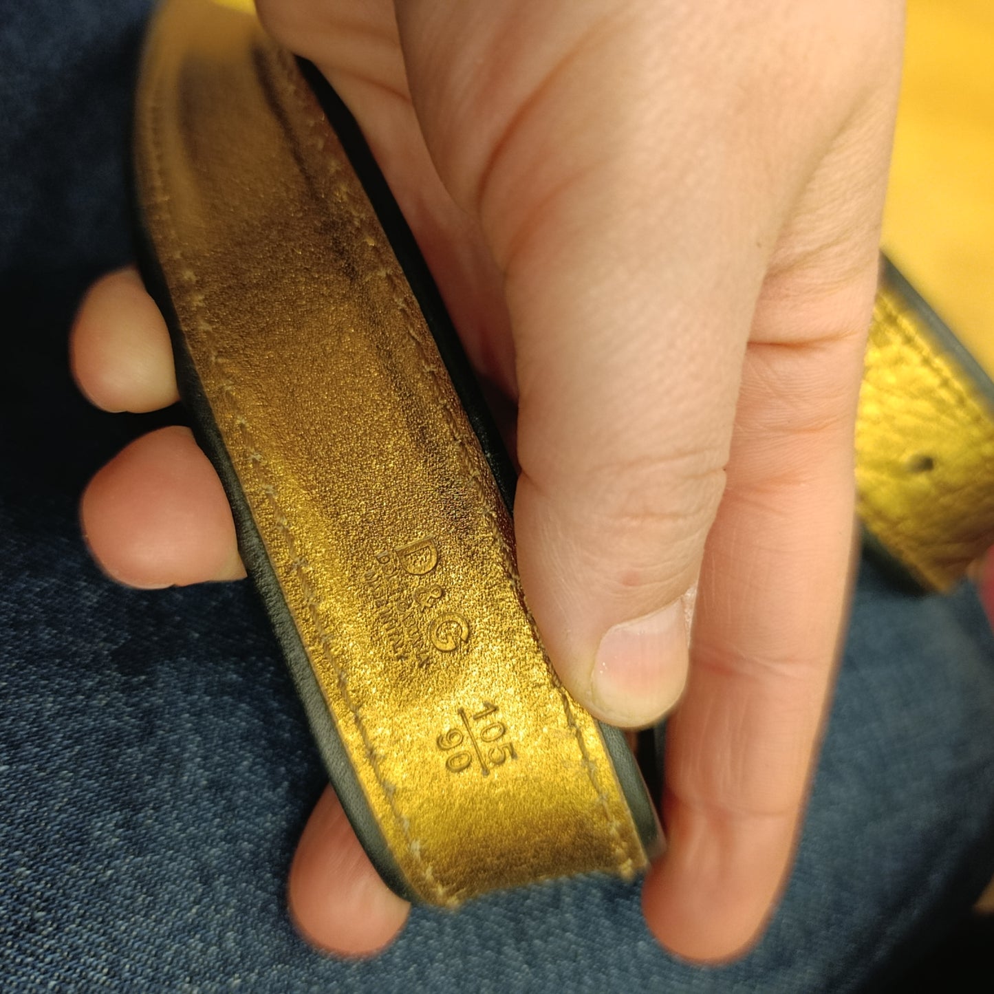 Cintura Dolce&Gabbana mis 90