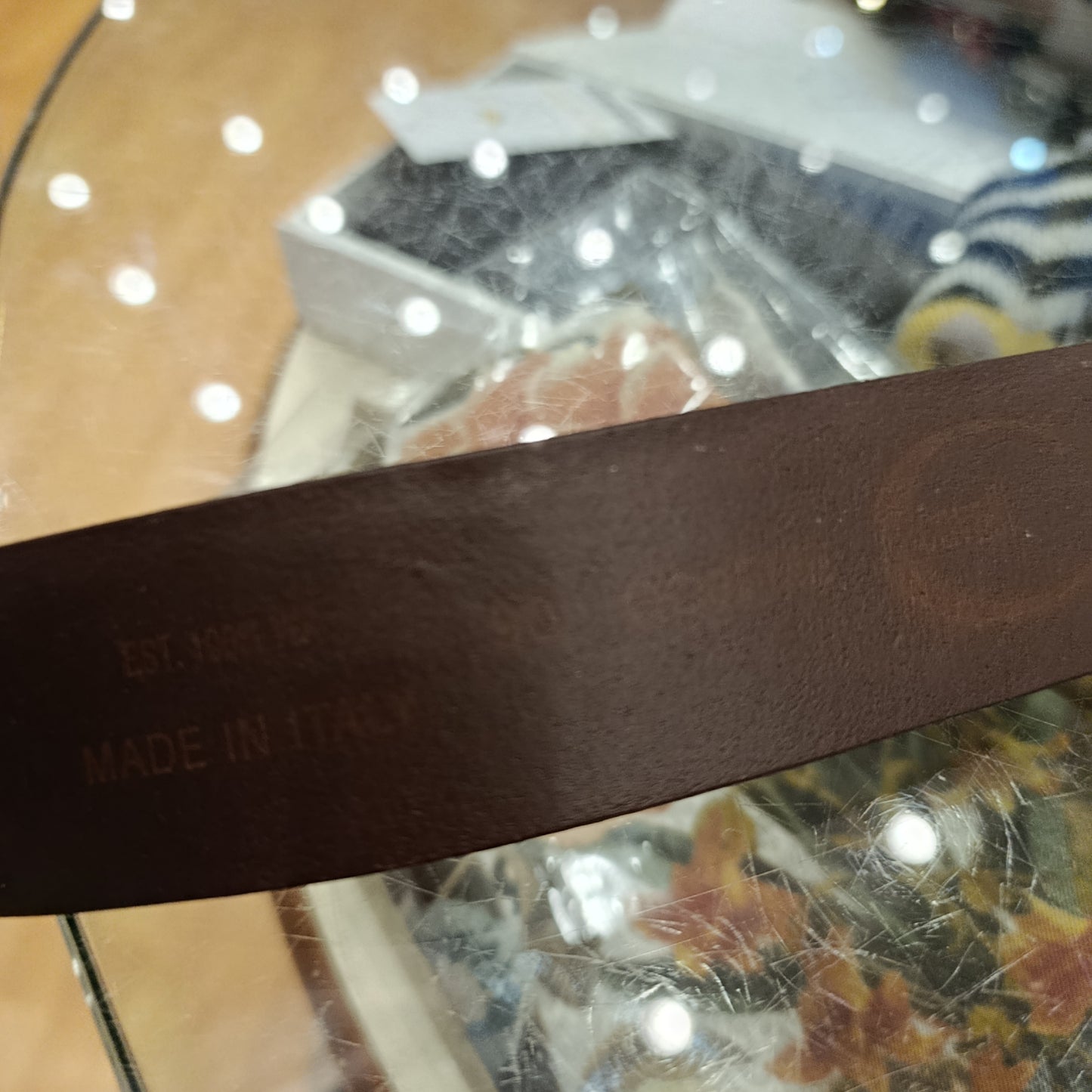 Cintura Cavalli marrone mis 90