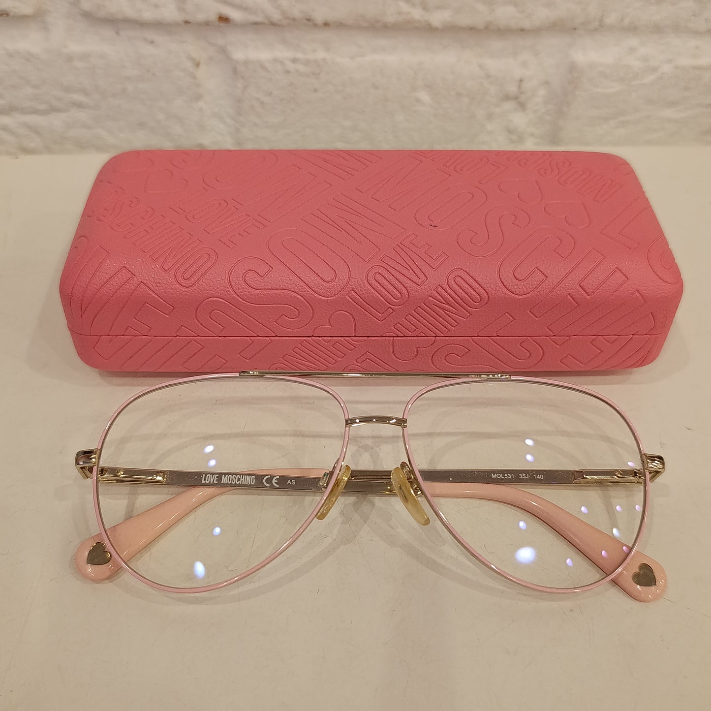 Montatura Love Moschino rosa