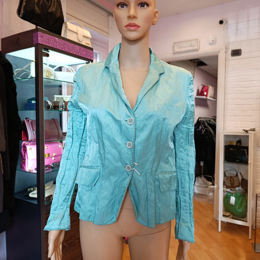 Blazer turchese Scervino tg 44 ridotta