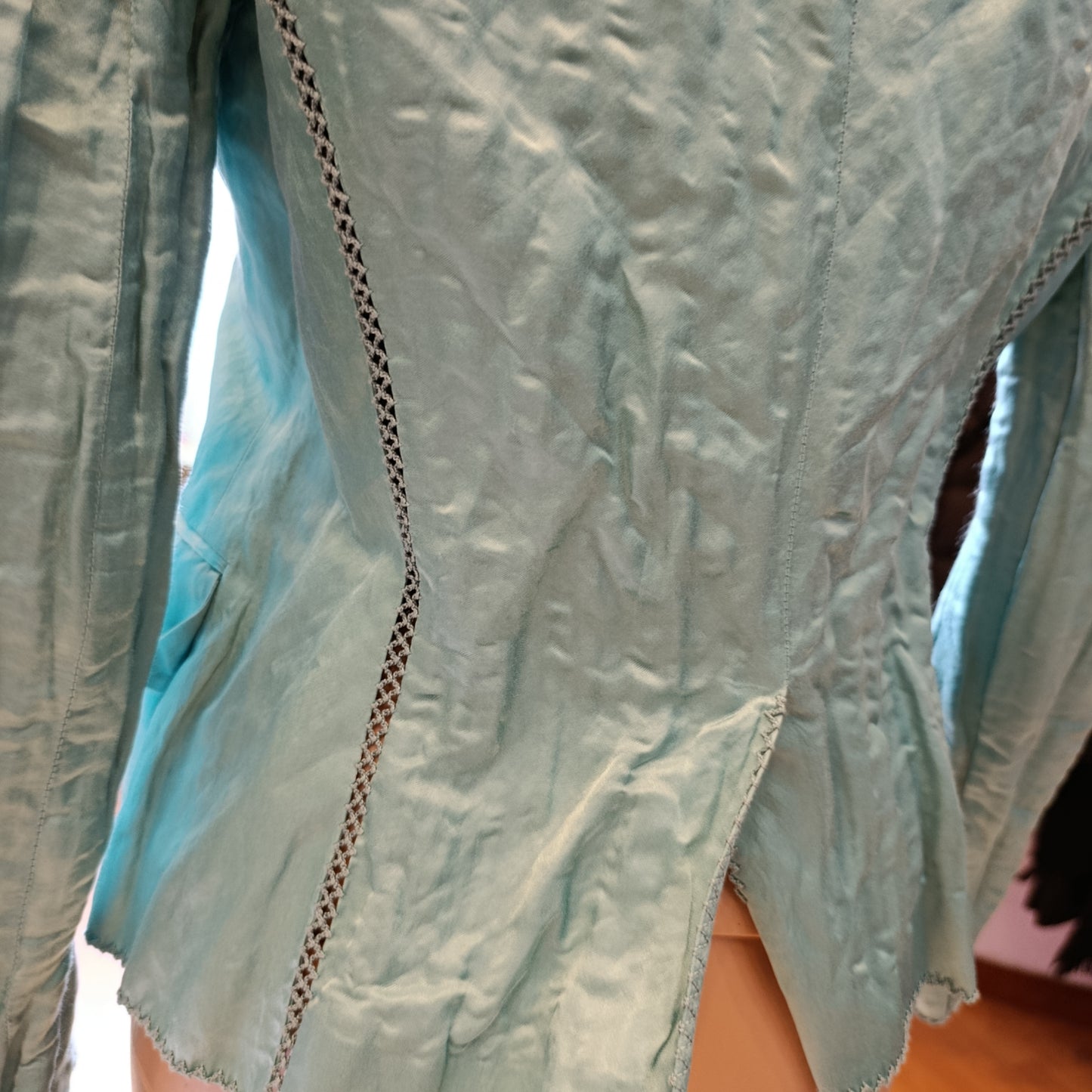 Blazer turchese Scervino tg 44 ridotta