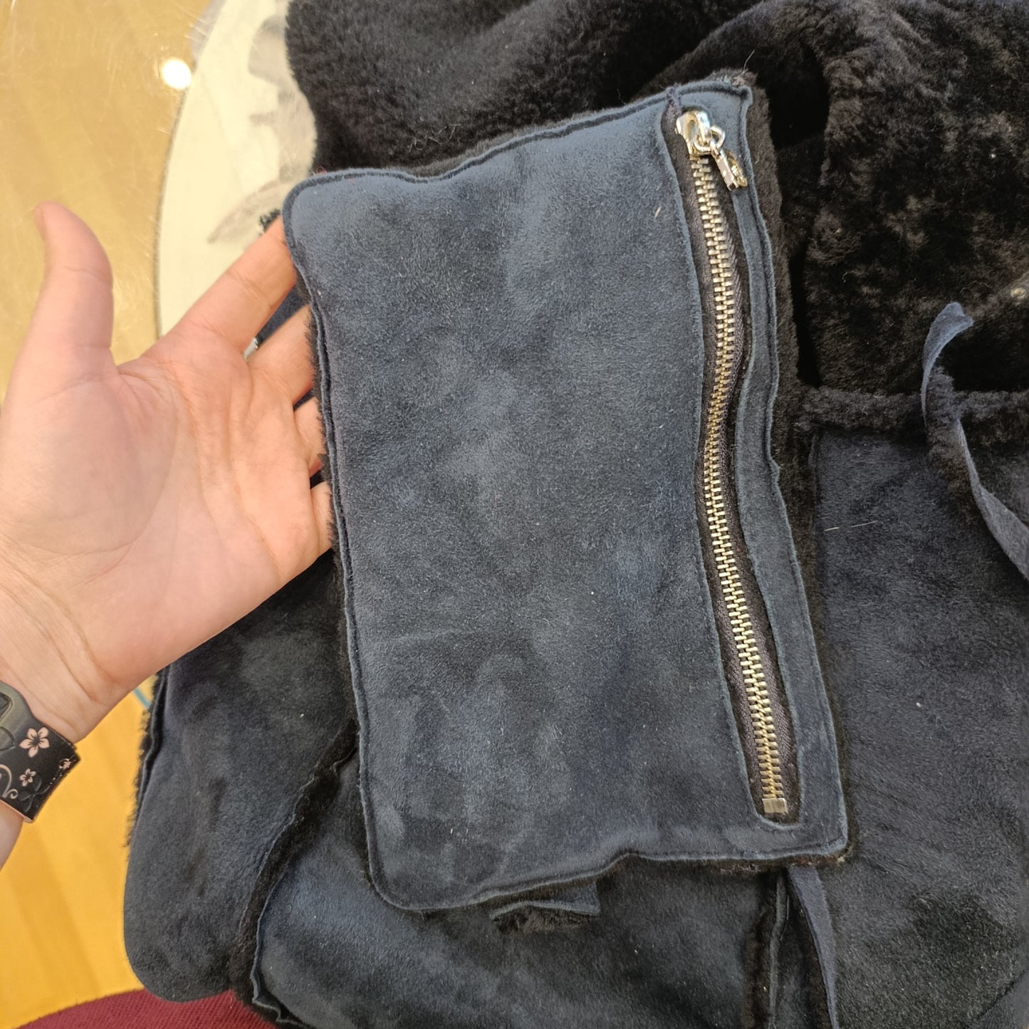 Borsa in montone Orciani