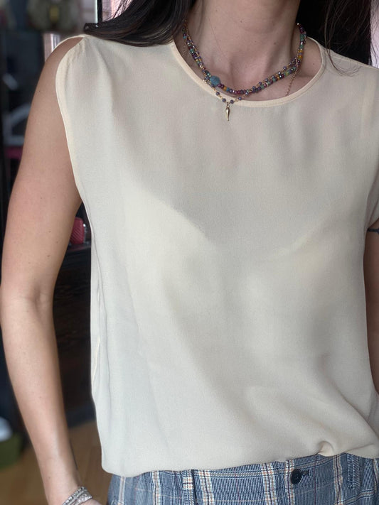 Sotto giacca Armani seta tg 38