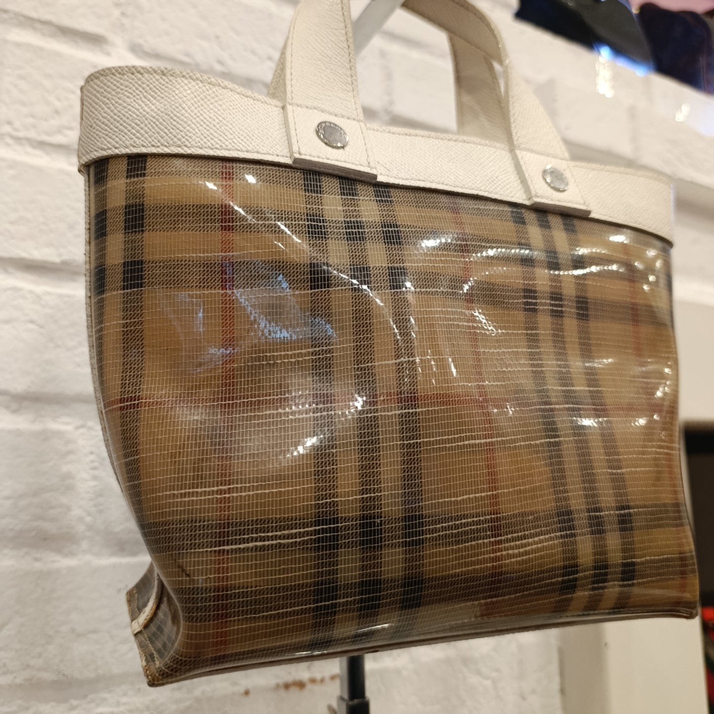 Borsetta Burberry plastica