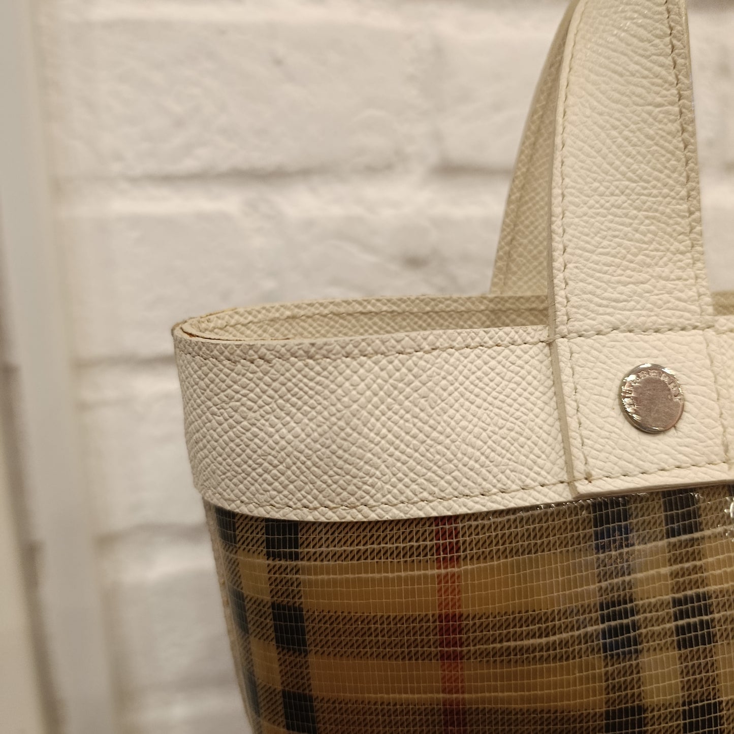 Borsetta Burberry plastica
