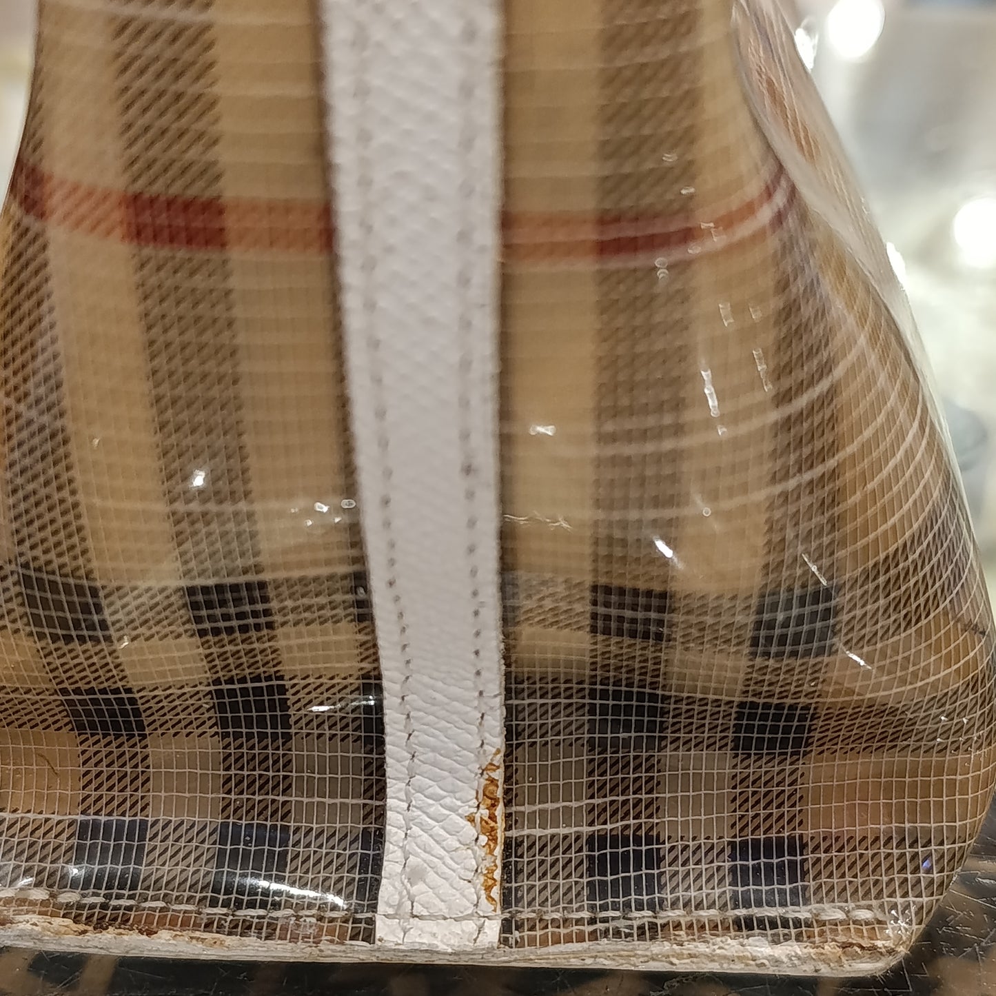 Borsetta Burberry plastica