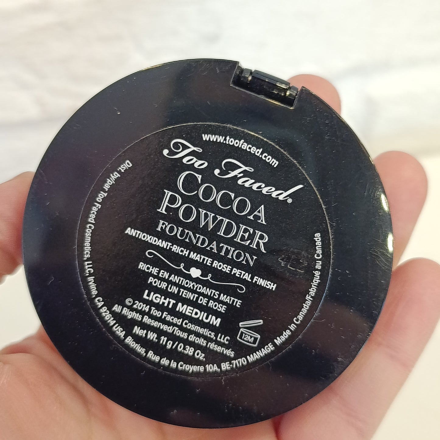 Top Faced cocoa powder
