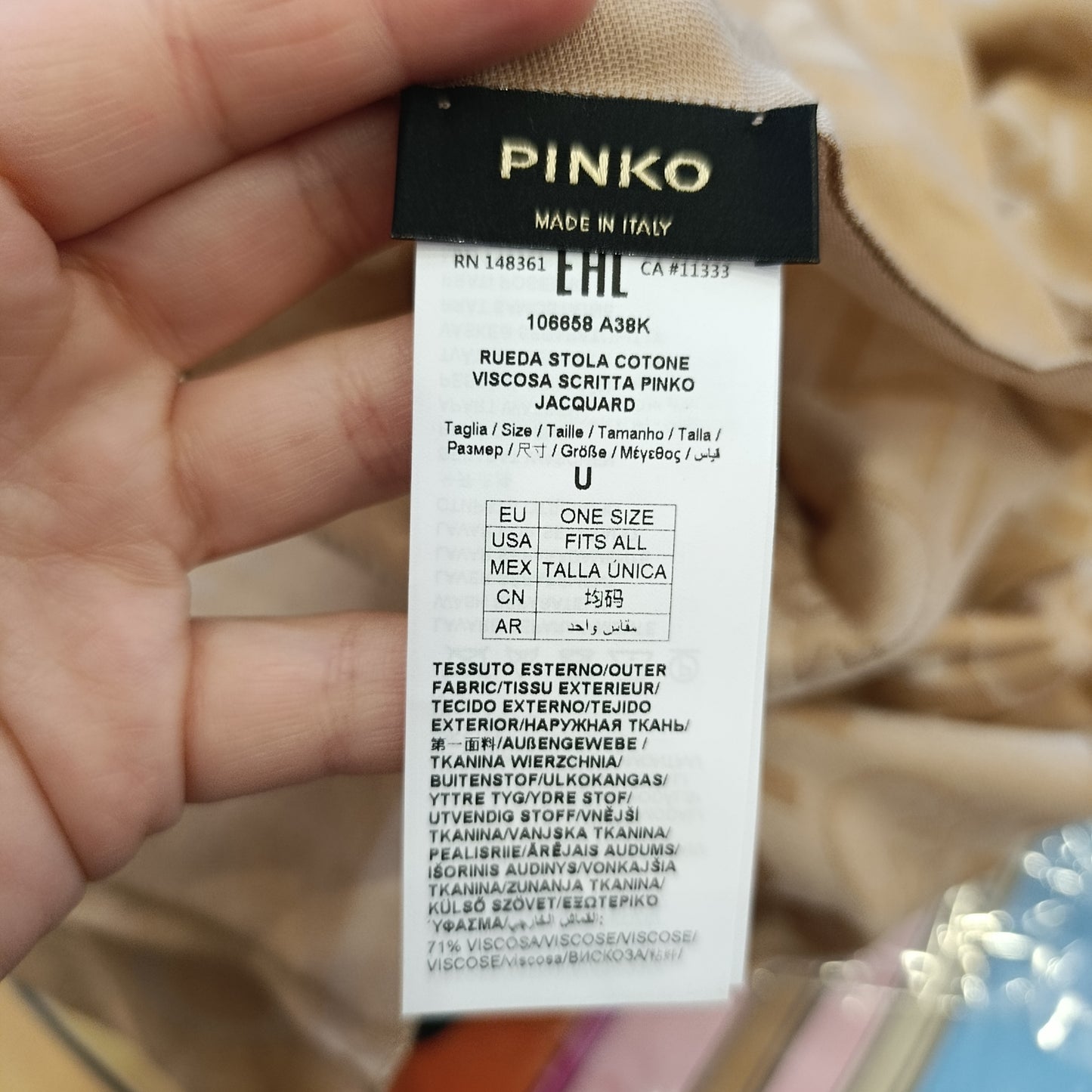 Sciarpa Pinko pari al nuovo