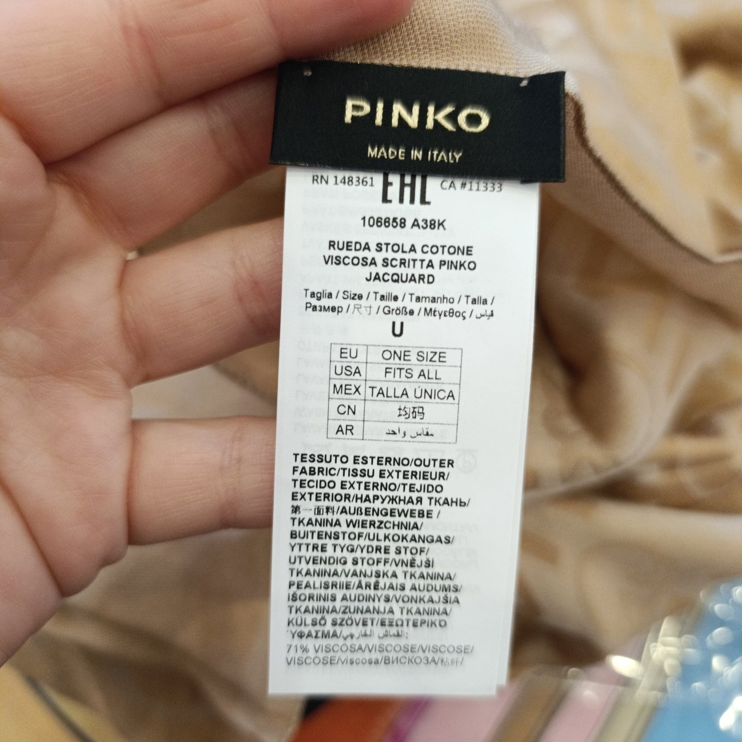 Sciarpa Pinko pari al nuovo