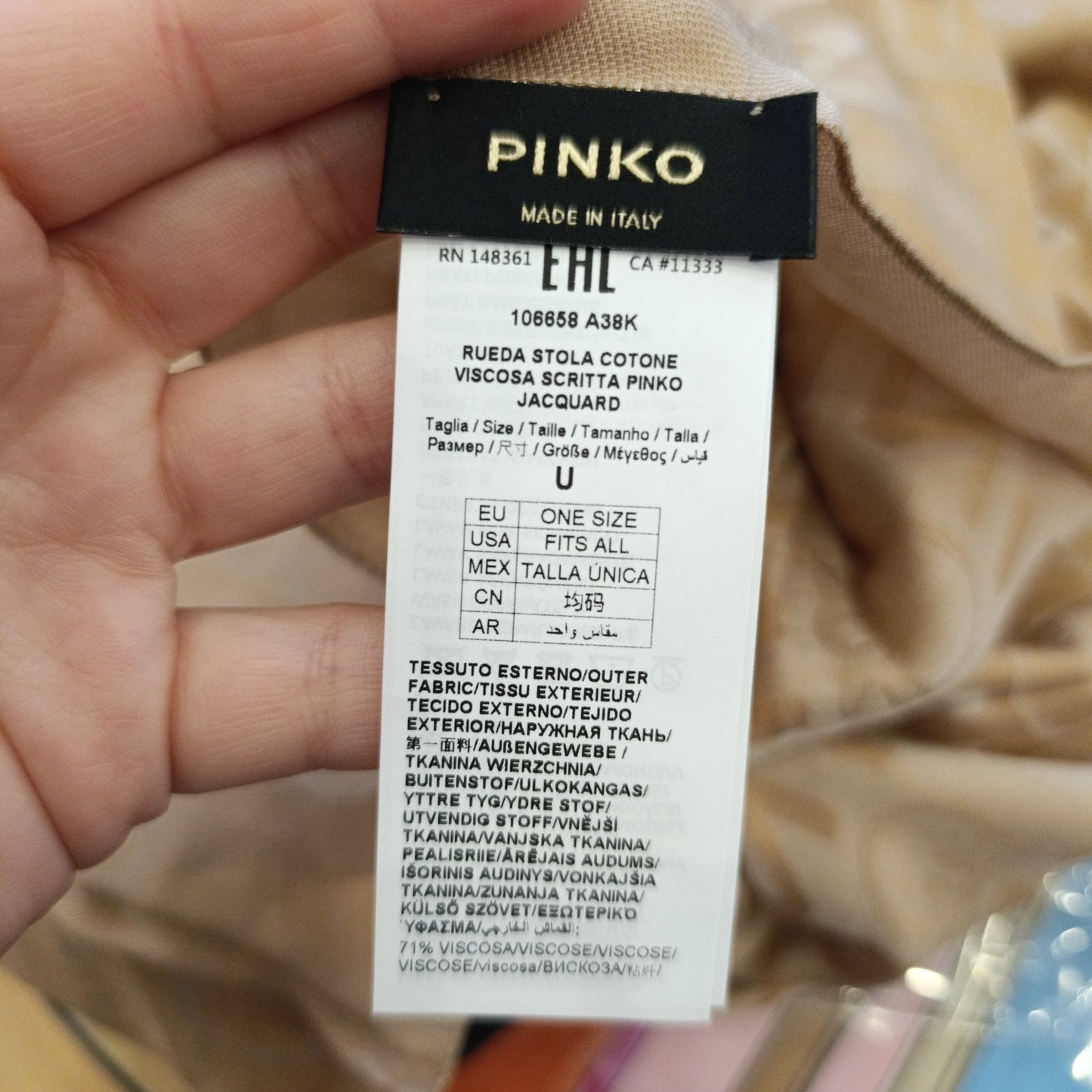 Sciarpa Pinko pari al nuovo