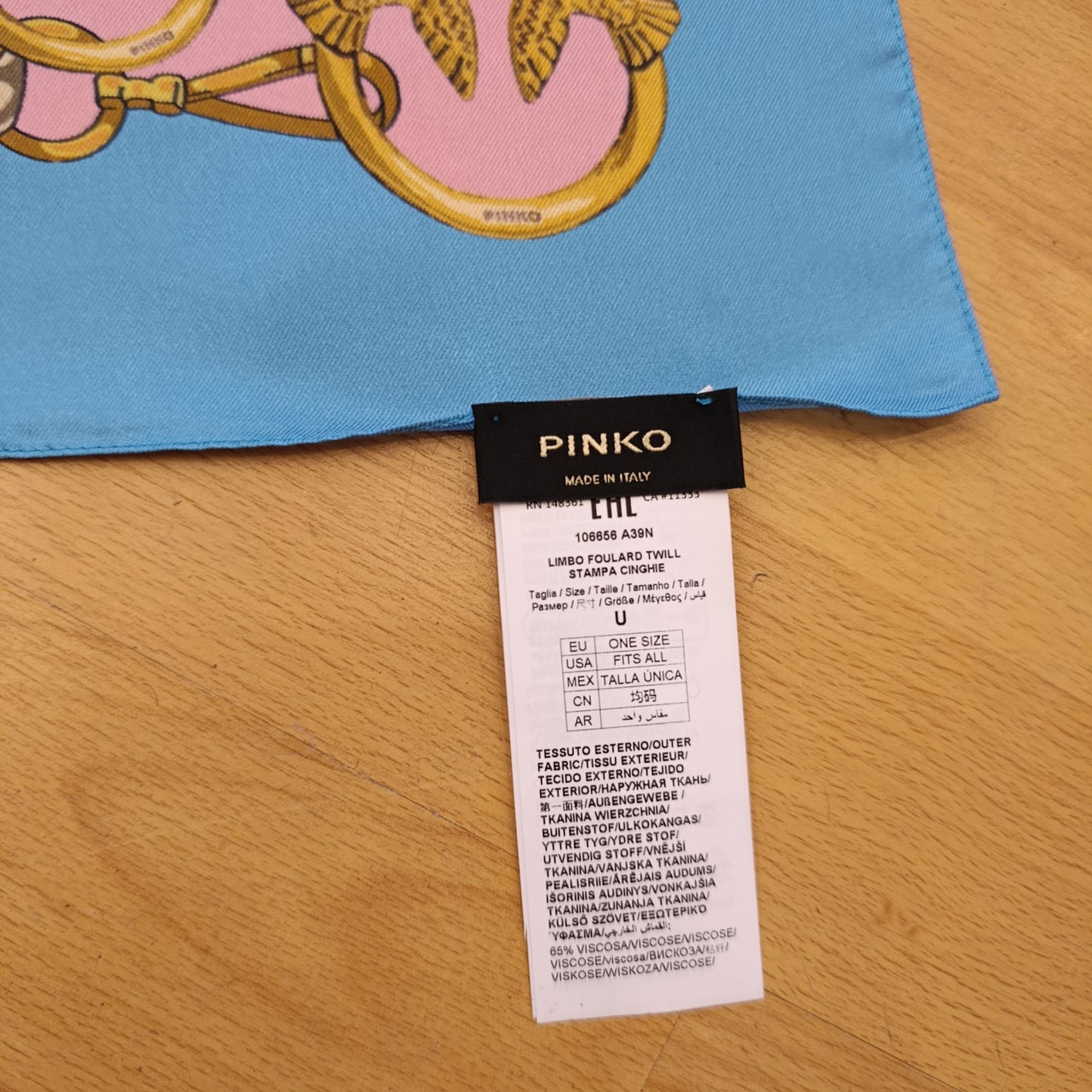 Foulard Pinko seta pari al nuovo