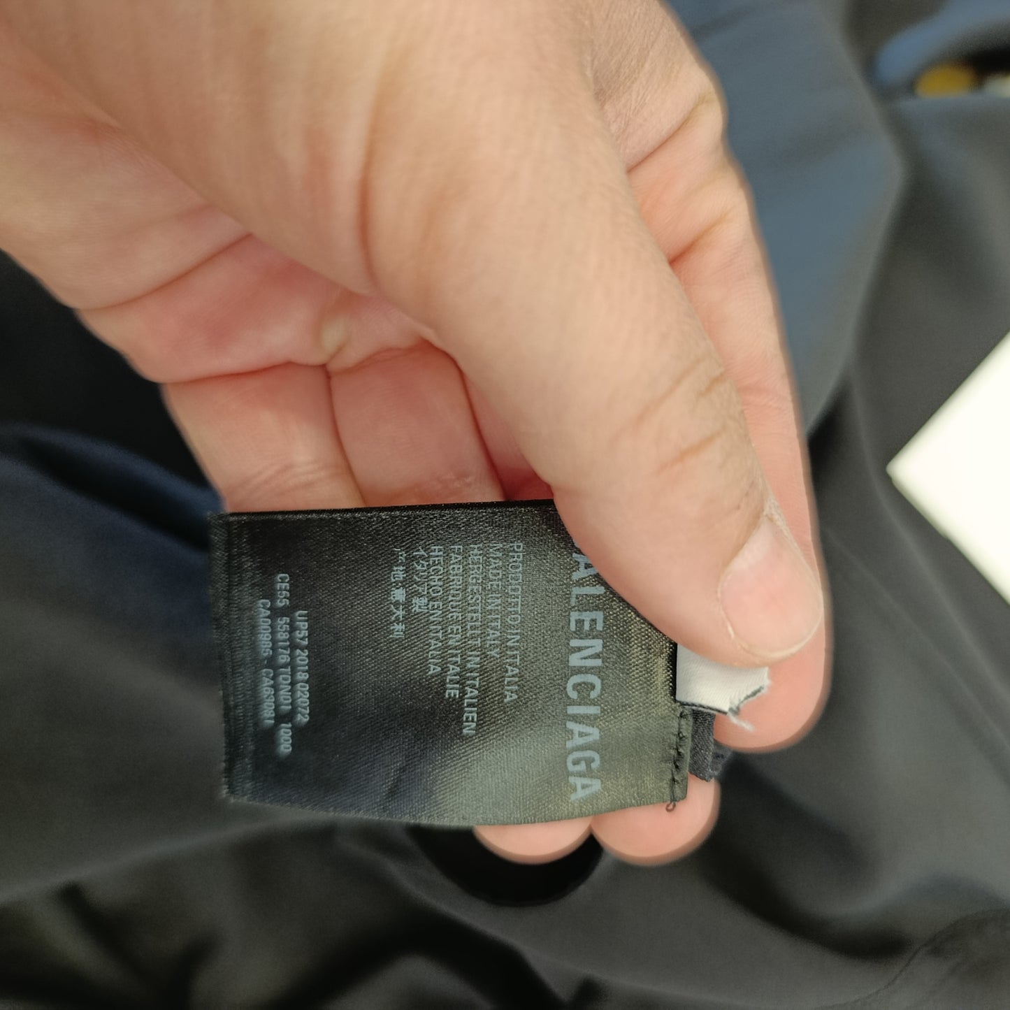 Camicia Balenciaga tg 38 misto seta