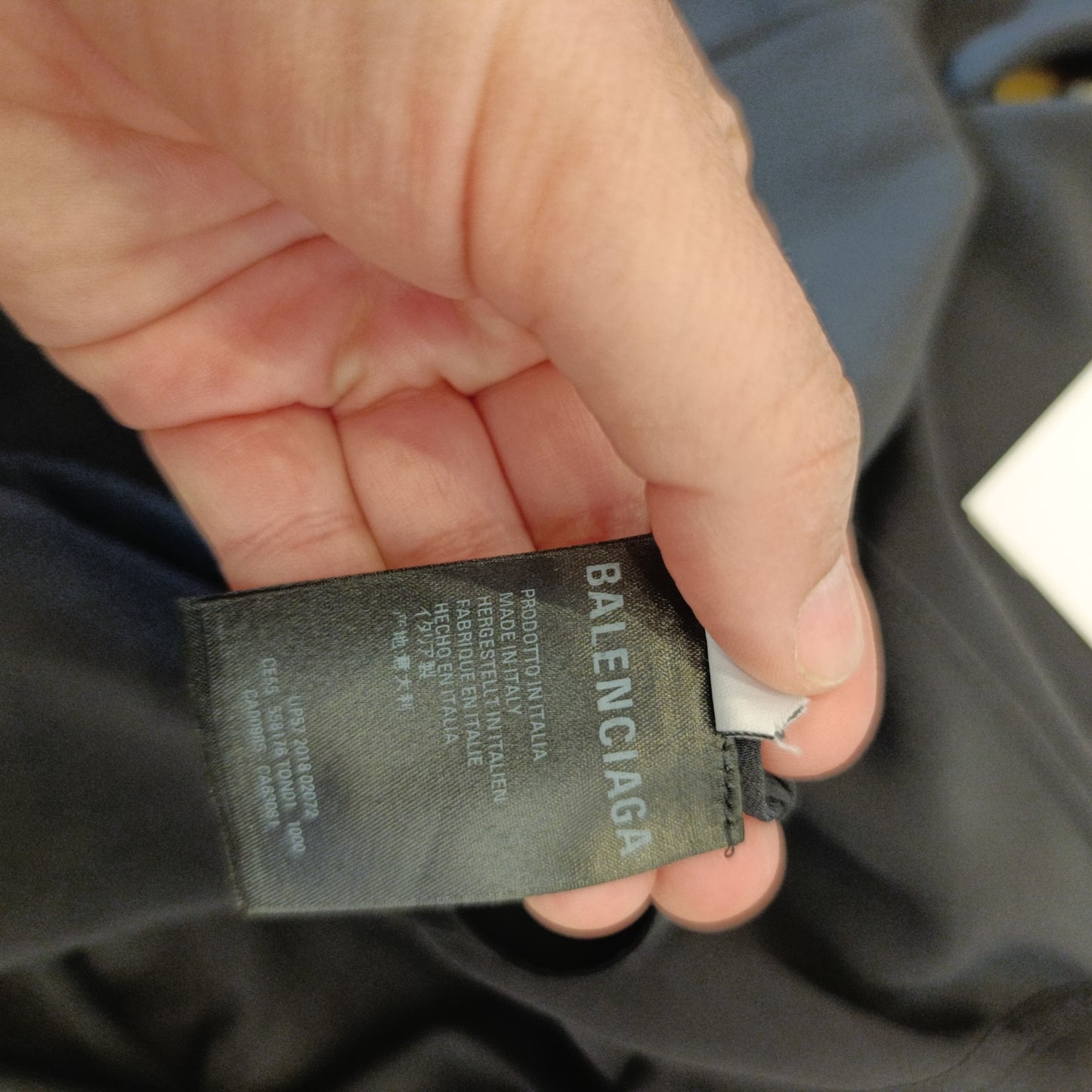 Camicia Balenciaga tg 38 misto seta