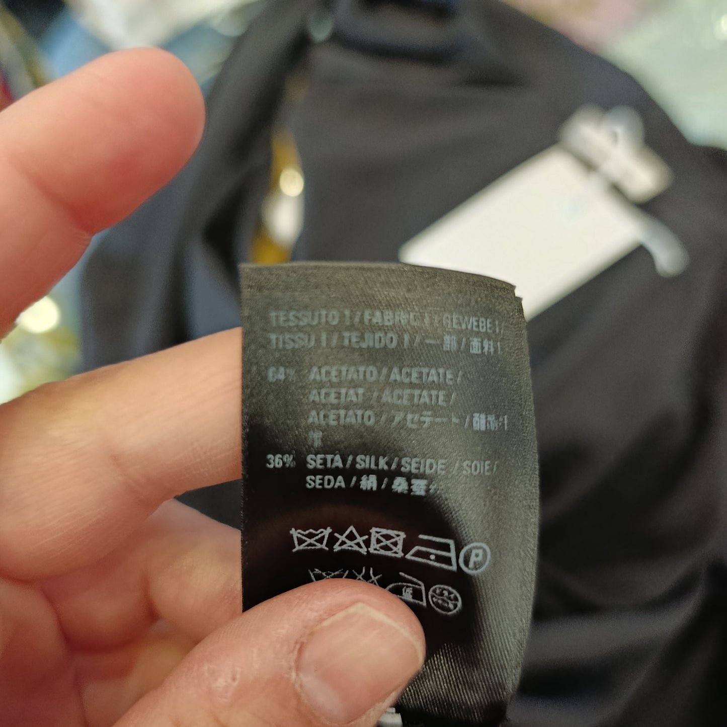 Camicia Balenciaga tg 38 misto seta