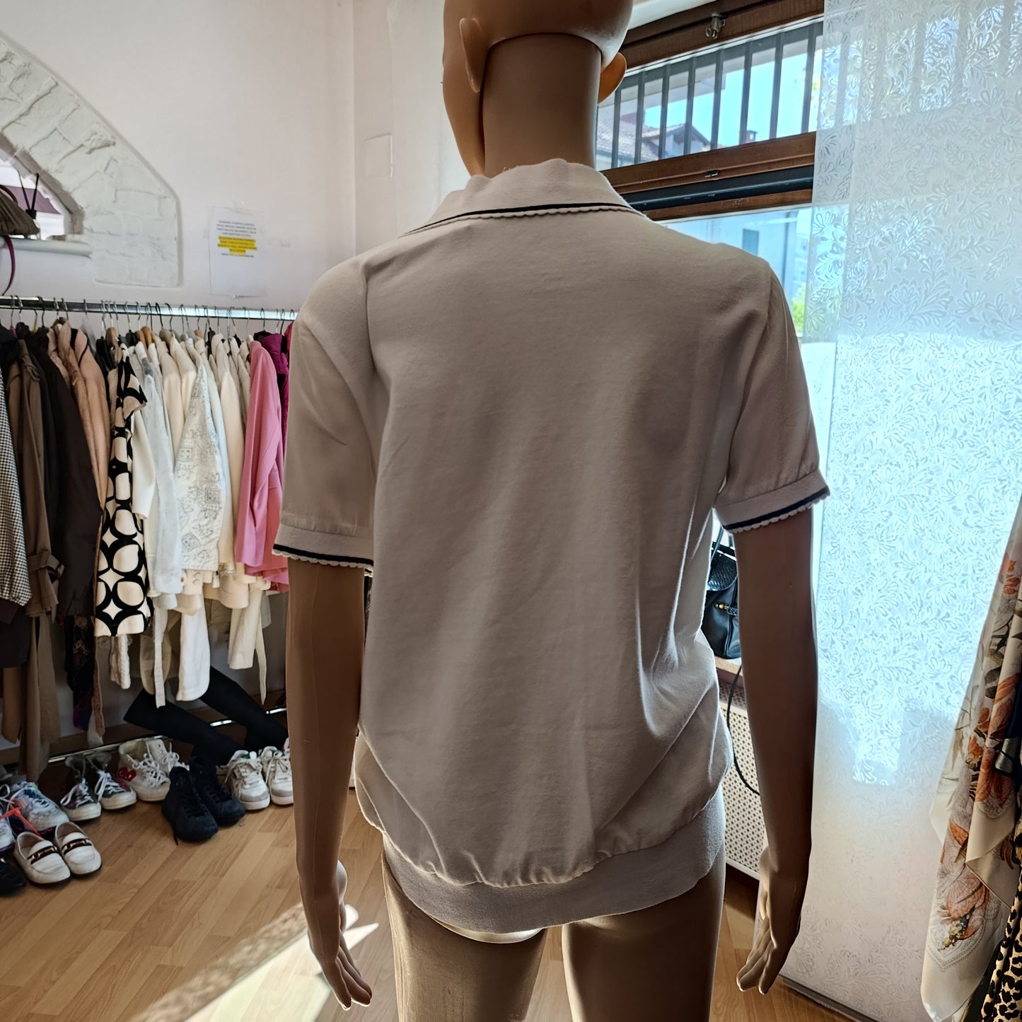 Polo Pinko tg L con strass