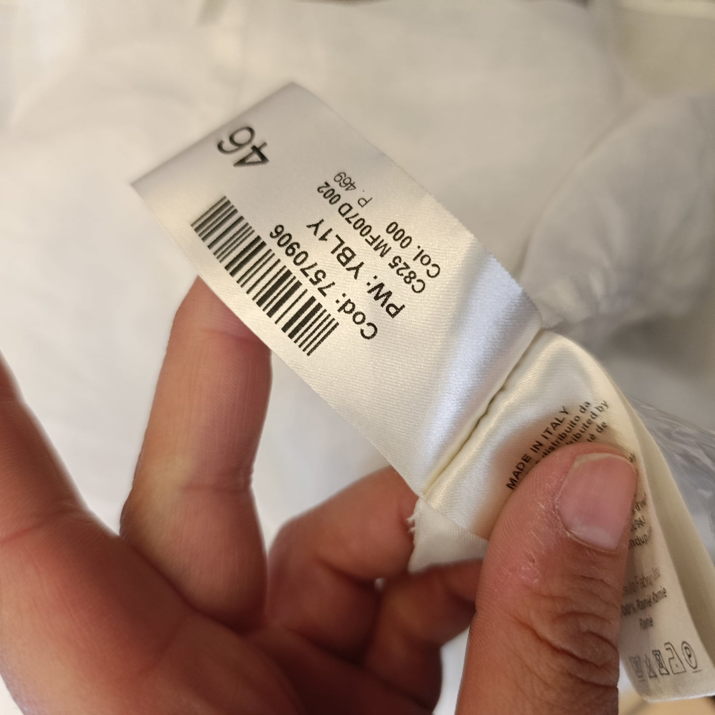 Camicia Dondup con volant tg 46