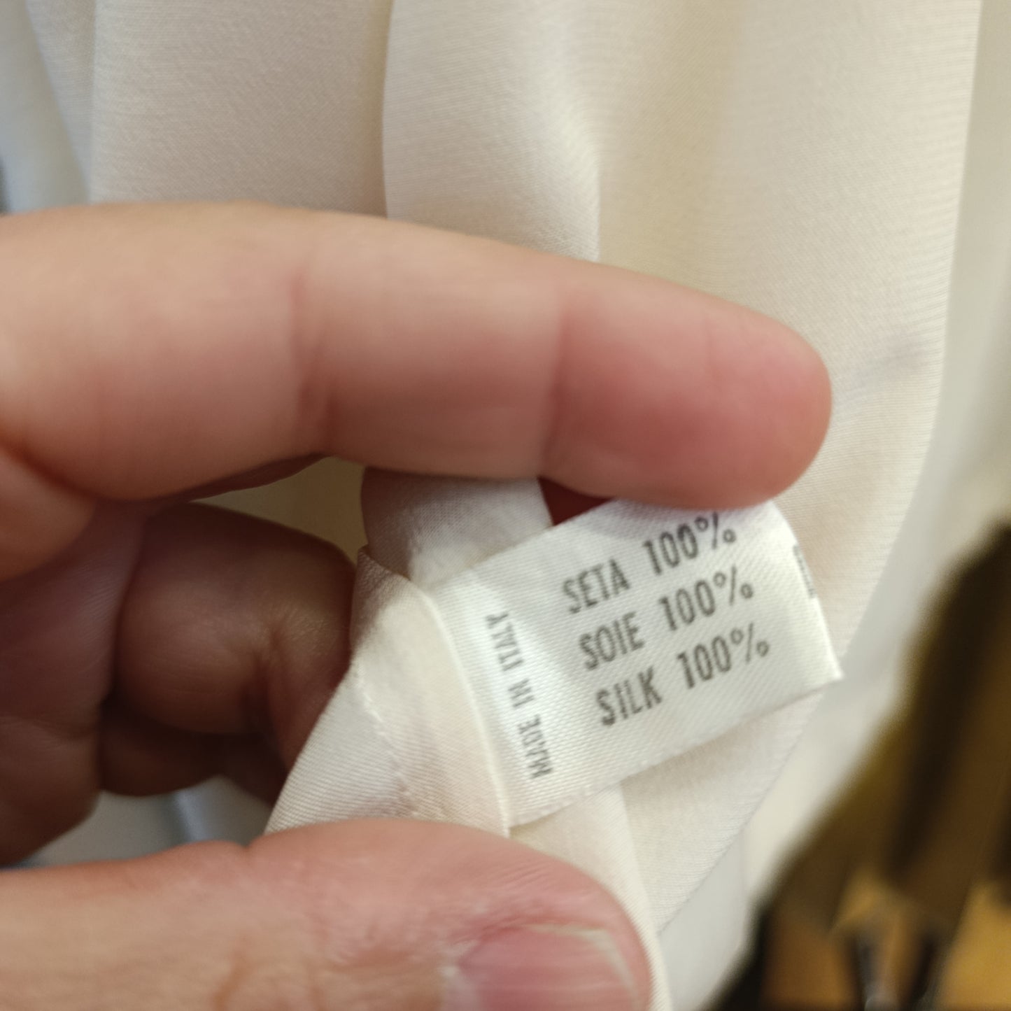 Camicia Isa Vogue tg 44 pura seta