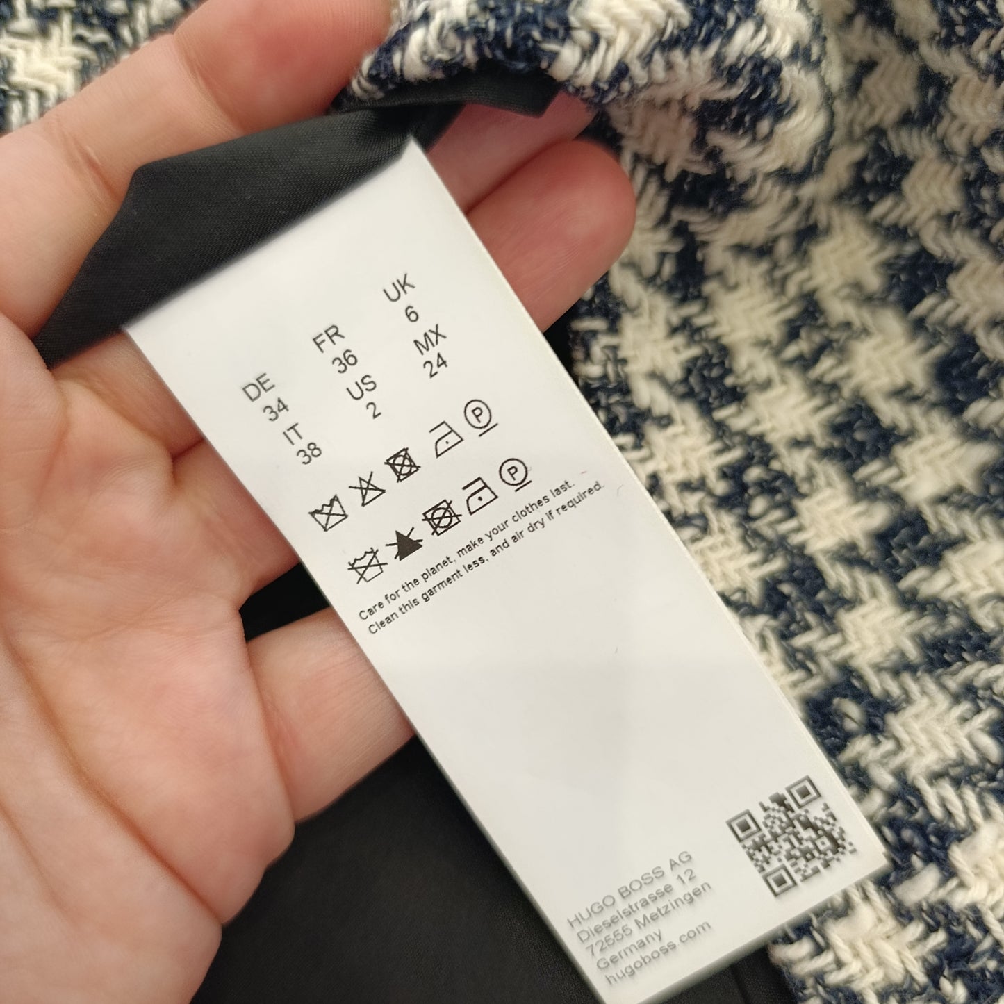 Abito Hugo Boss nuovo tg 38 ridotto