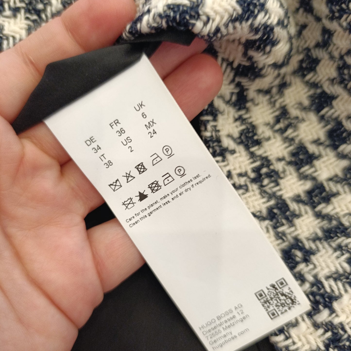 Abito Hugo Boss nuovo tg 38 ridotto