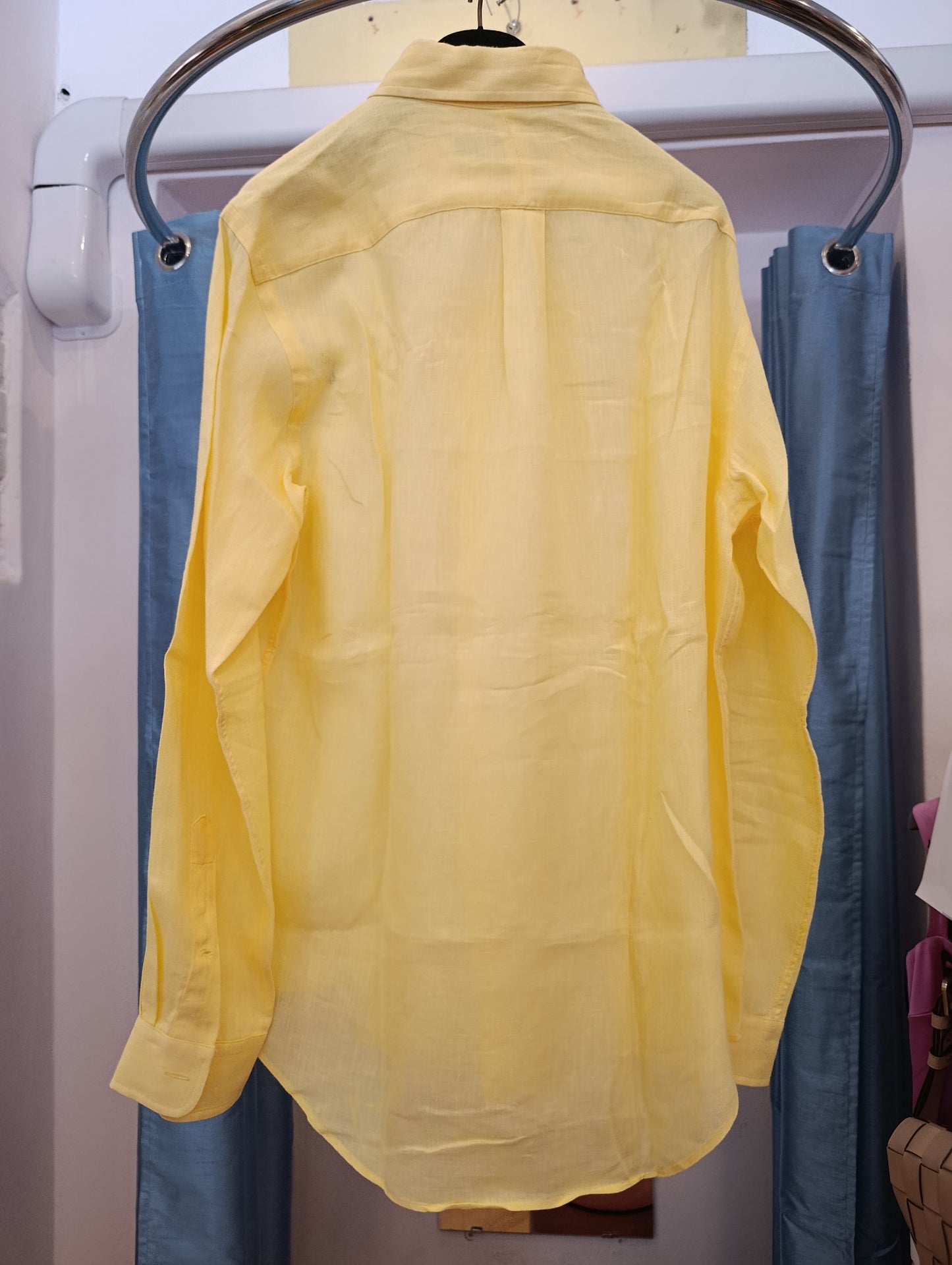 Camicia lino Ralph Lauren tg M abbondante uomo