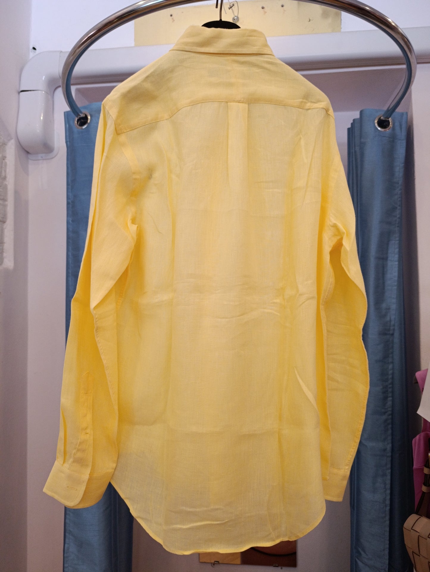 Camicia lino Ralph Lauren tg M abbondante uomo