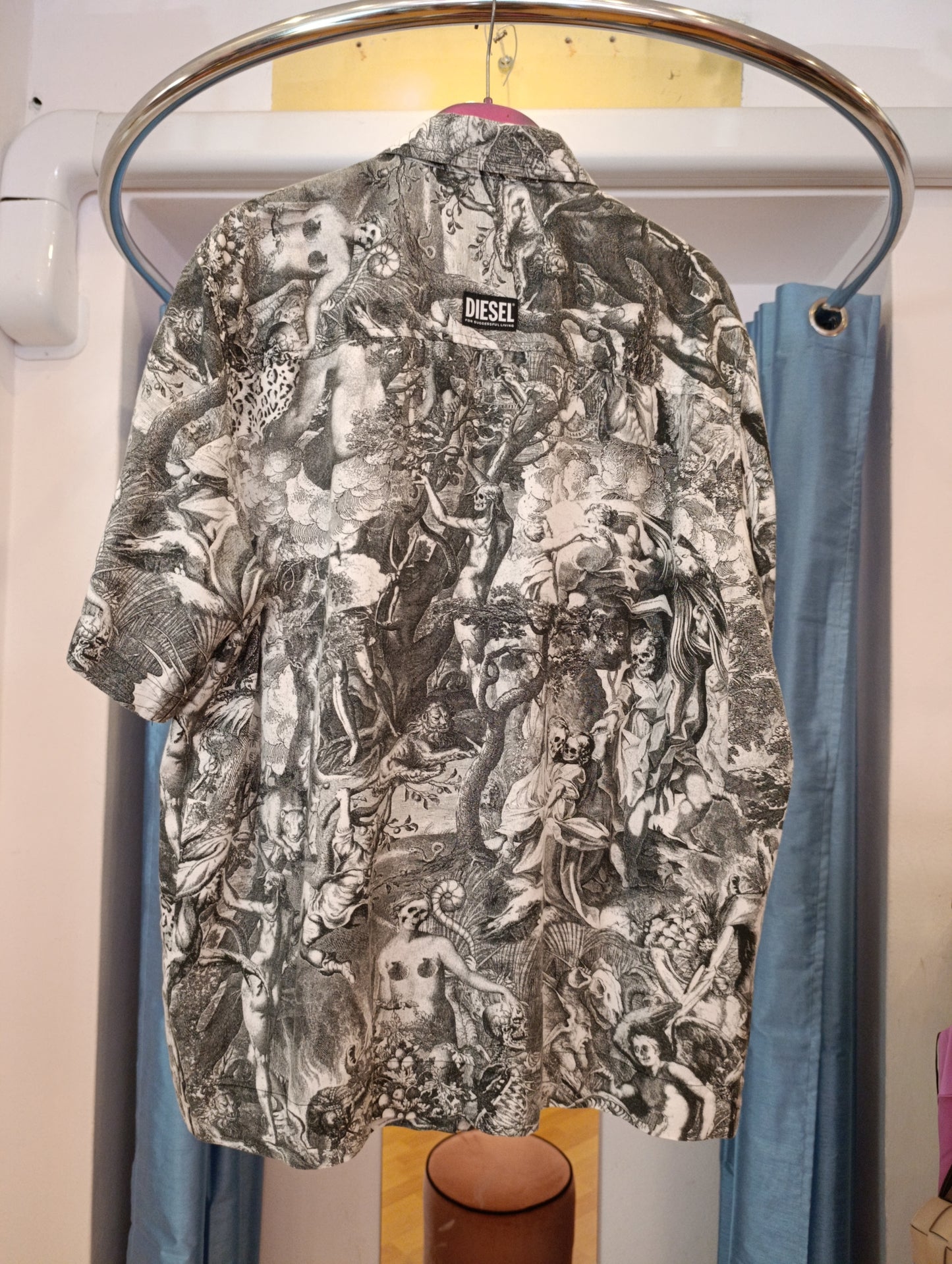 Camicia stampa Diesel tg S over