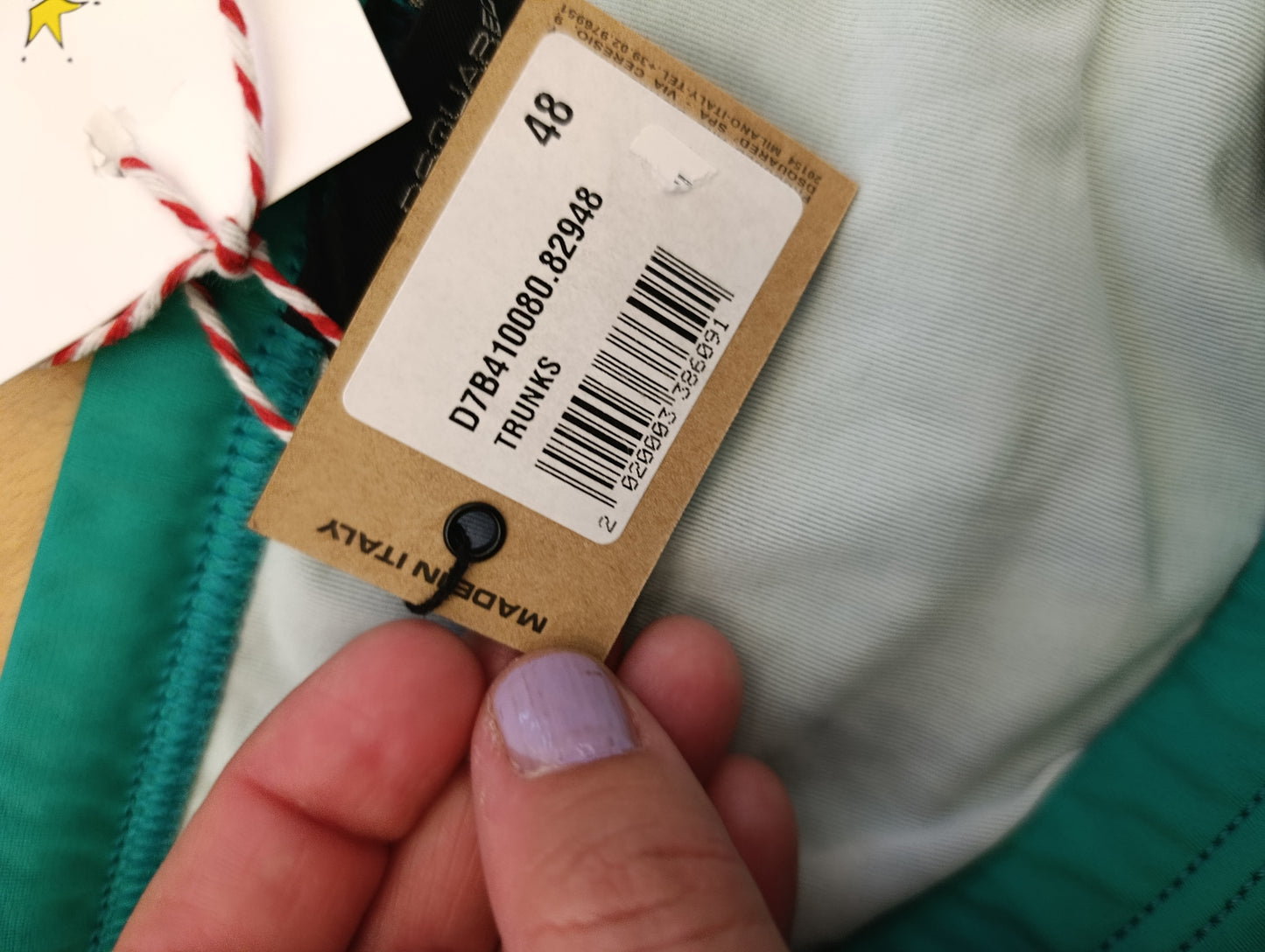 Costume uomo nuovo Dsquared2 tg48