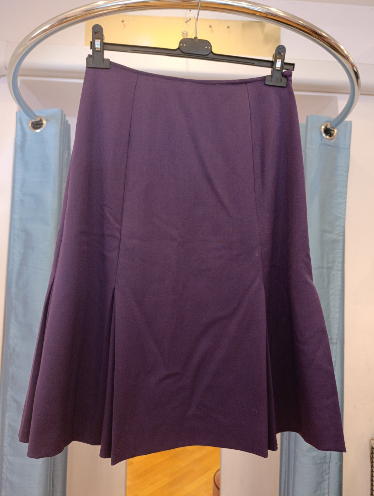 Minigonna Miu Miu viola tg 40