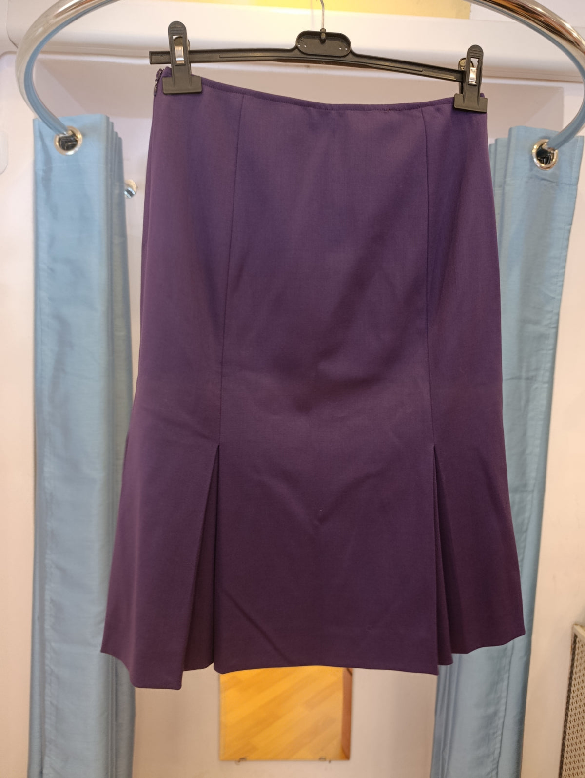 Minigonna Miu Miu viola tg 40