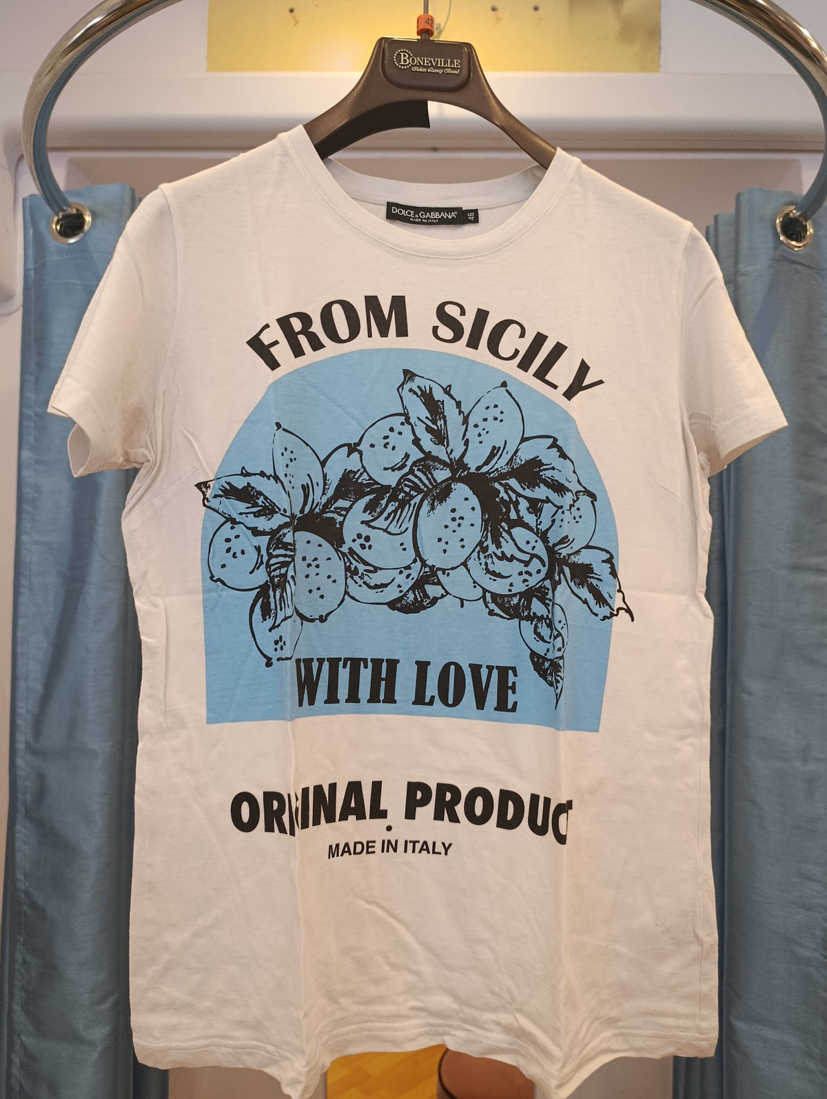 T-shirt Dolce&Gabbana scritta tg 46