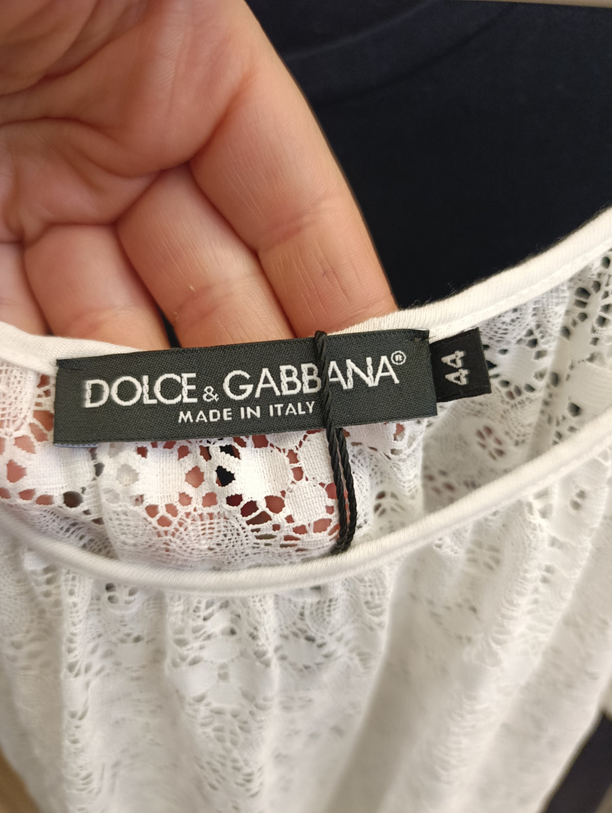 Maglia pizzo Dolce& Gabbana tg 44 nuova
