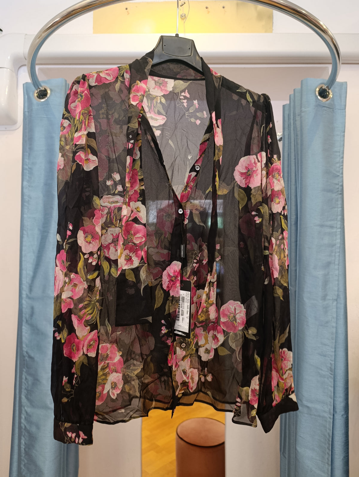 Camicia Dolce & Gabbana fiori tg 42 nuova