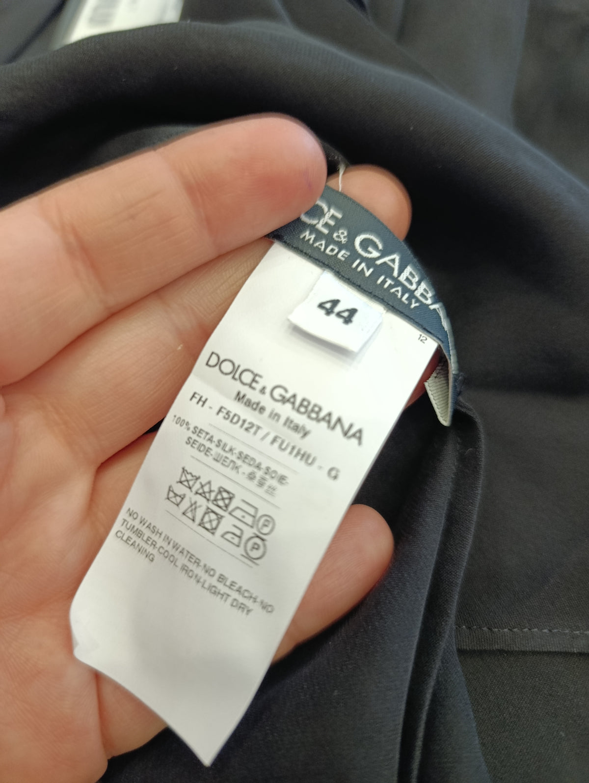 Camicia Dolce&Gabbana seta tg 44