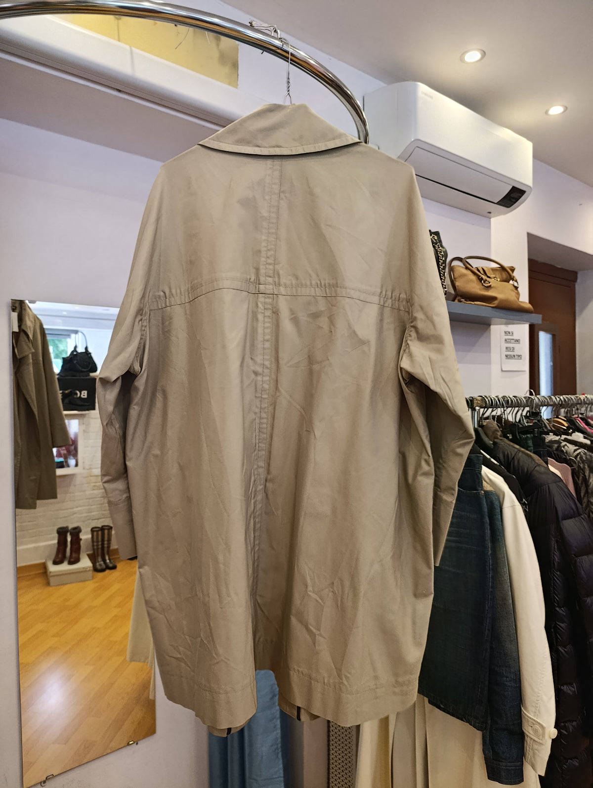 Trench DNKY tg S over