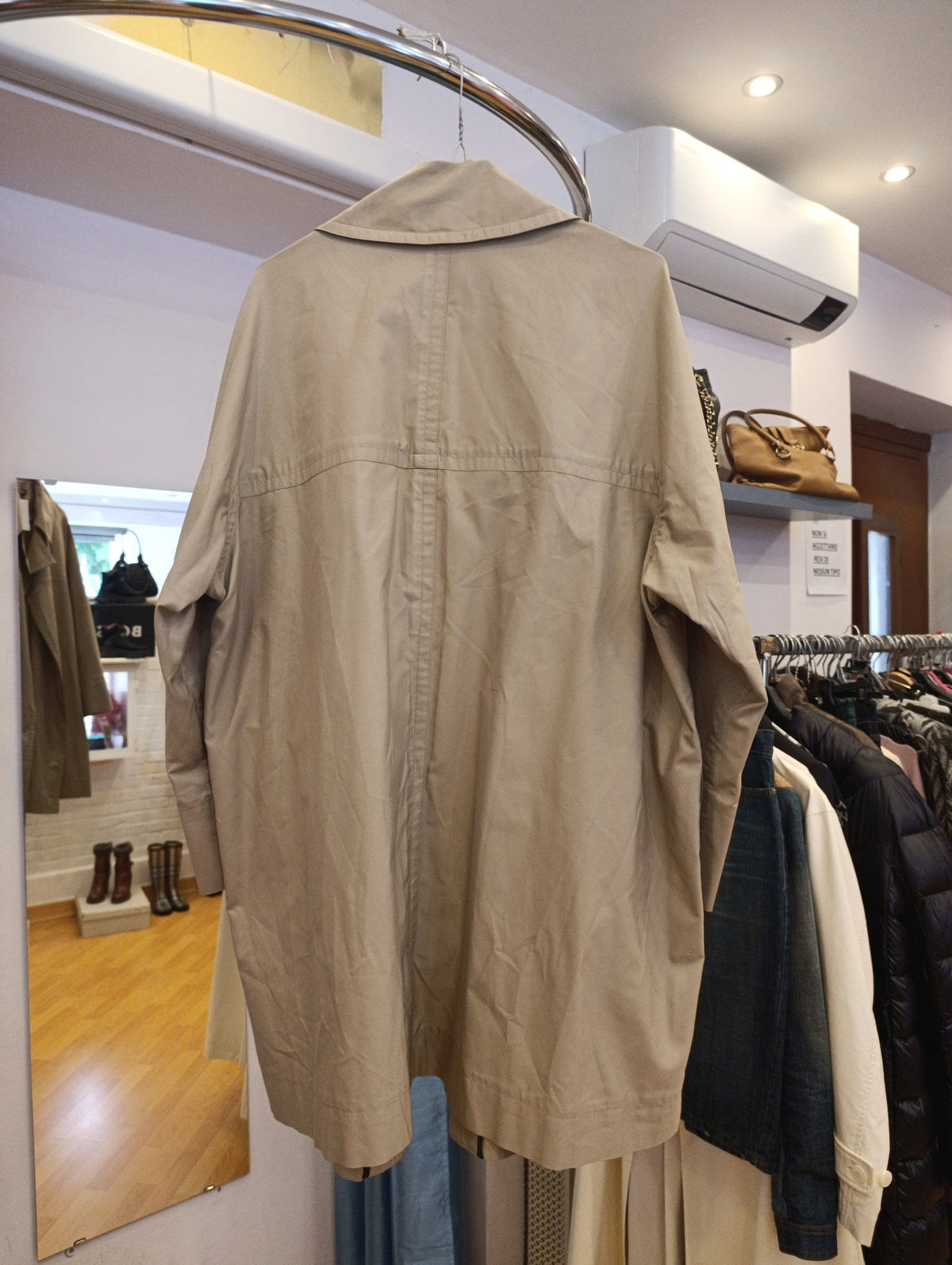 Trench DNKY tg S over