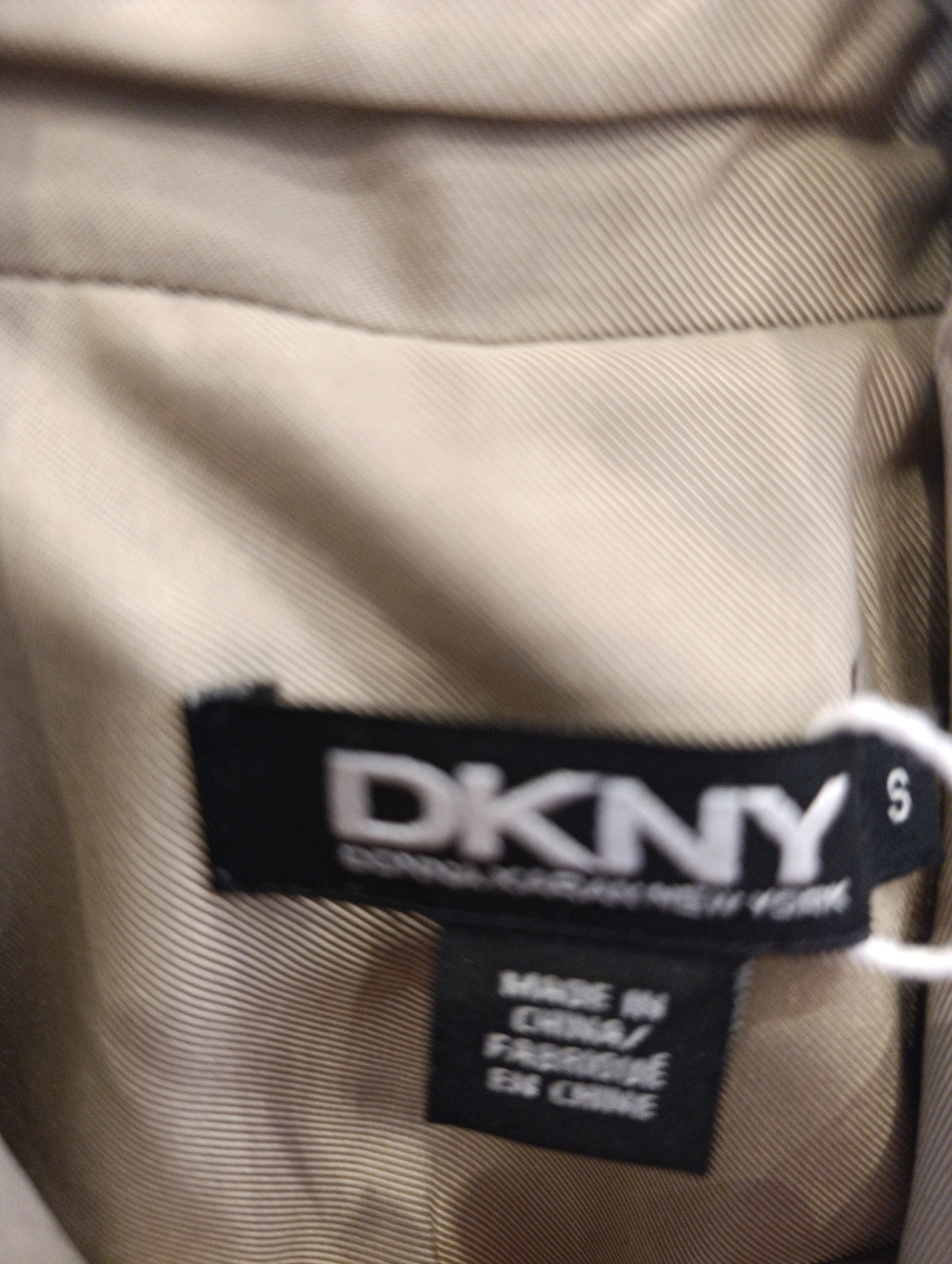 Trench DNKY tg S over