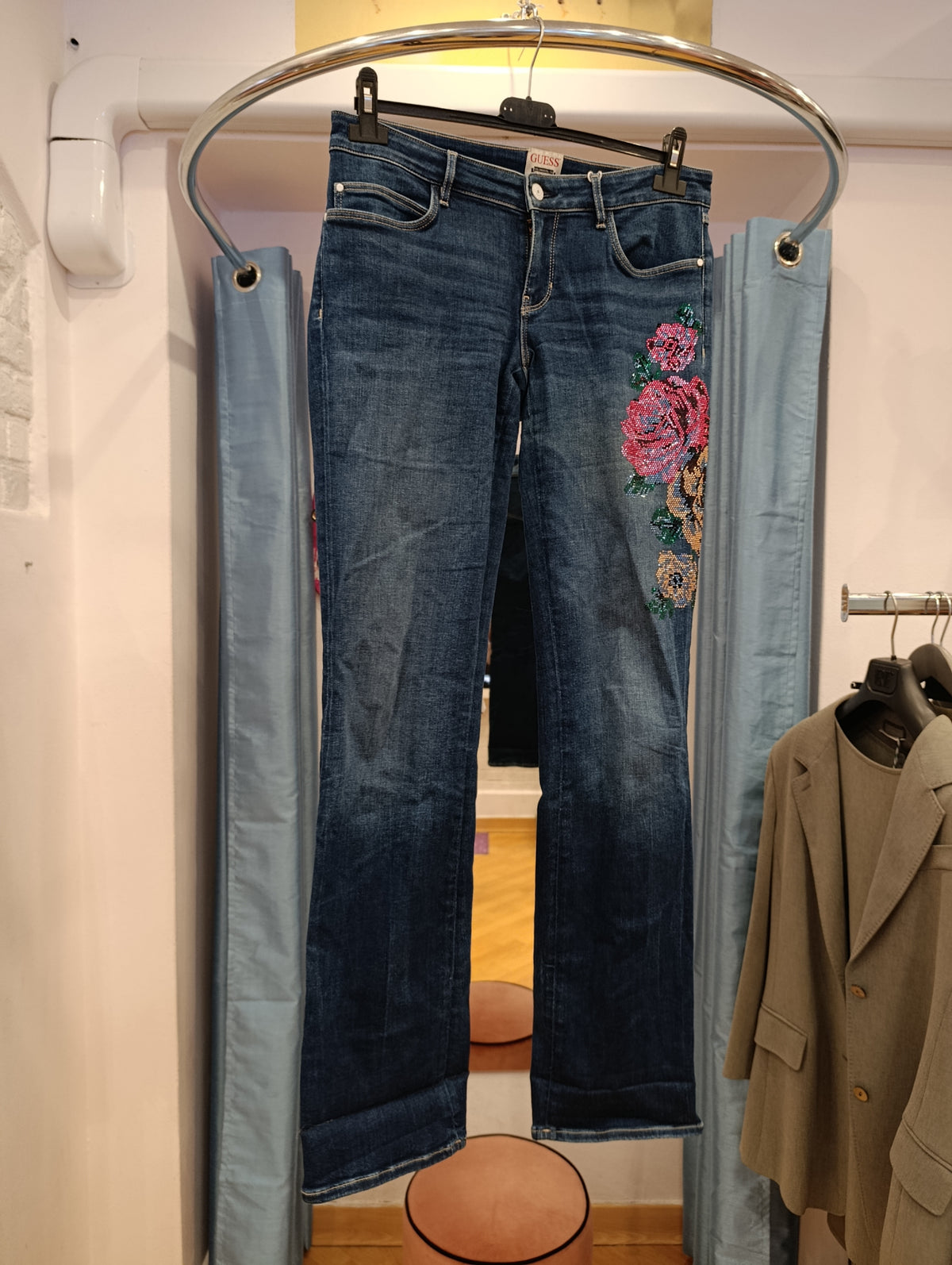 Jeans tg 29 Guess strass
