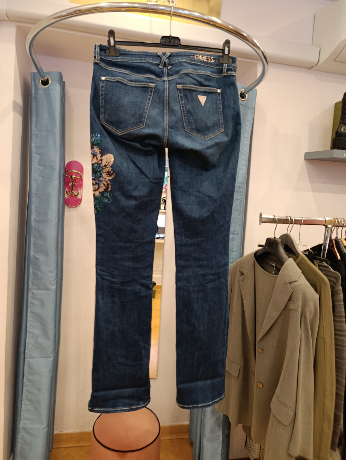 Jeans tg 29 Guess strass
