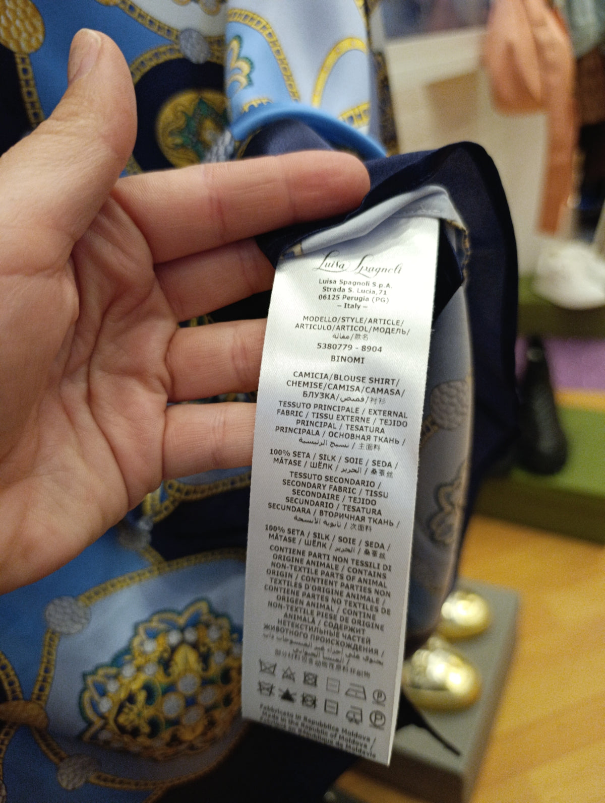 Camicia nuova Luisa Spagnoli tg XL