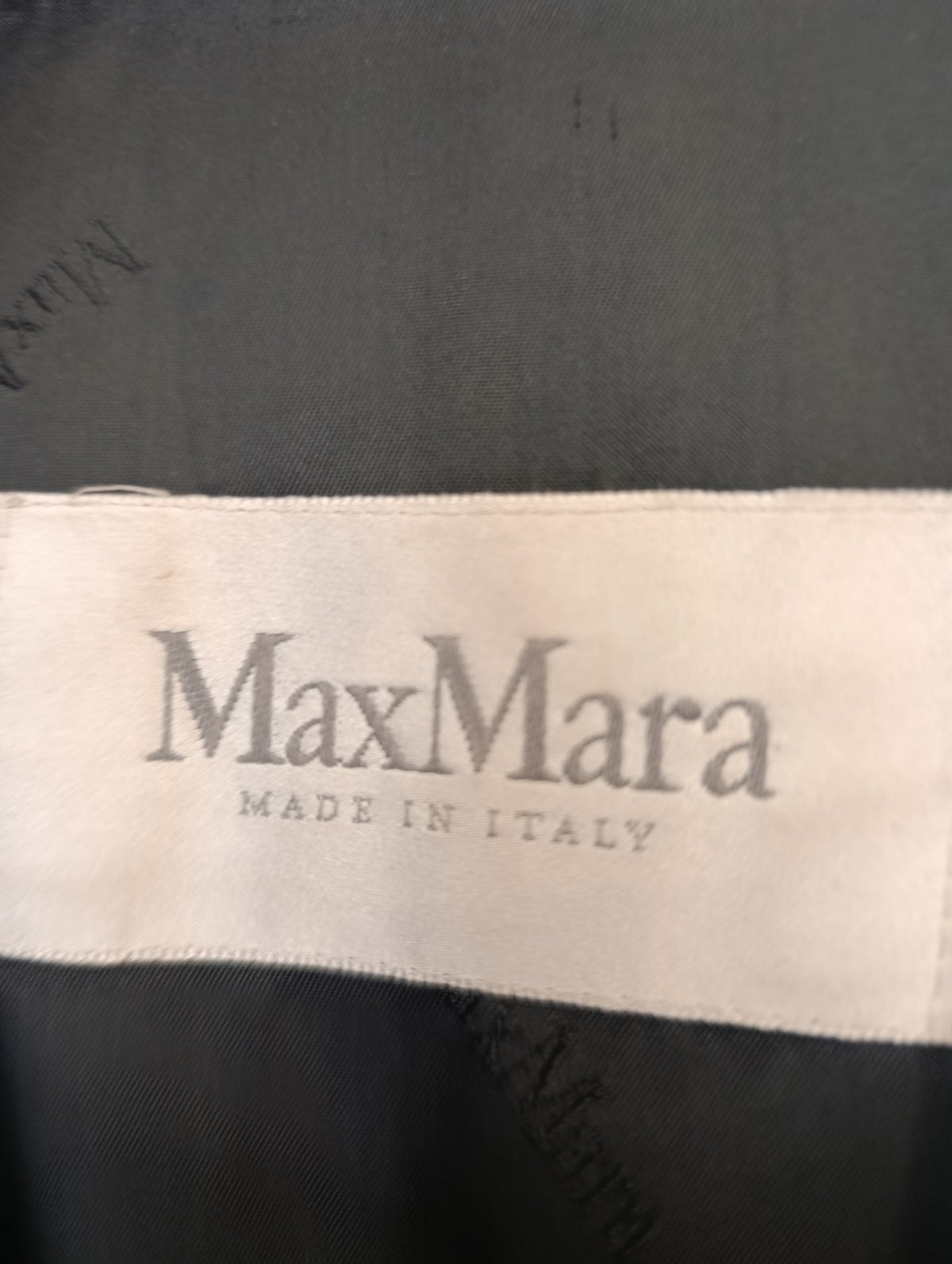 Cappotto MaxMara nero tg 42