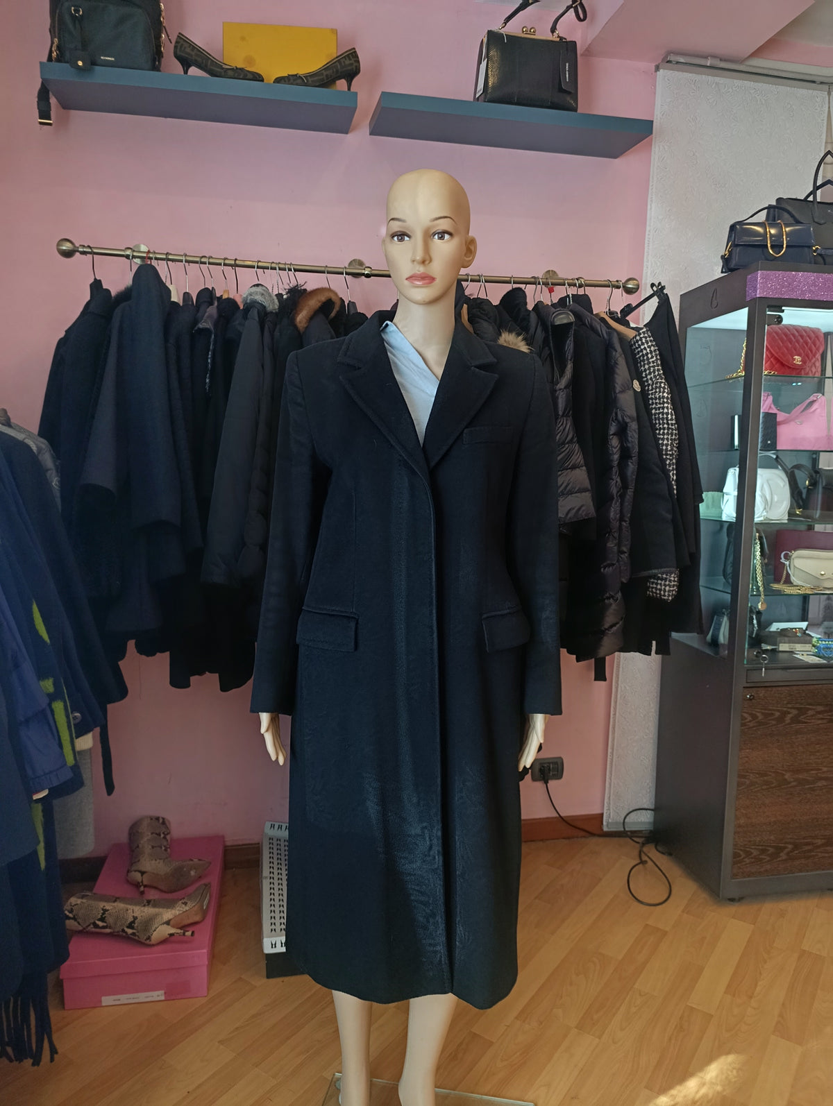 Cappotto MaxMara nero tg 42