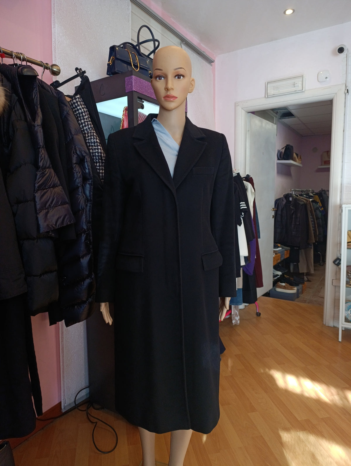 Cappotto MaxMara nero tg 42