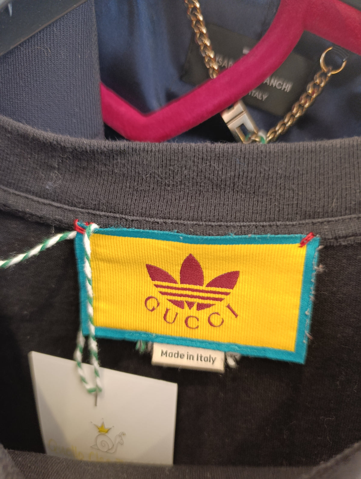 T-shirt Gucci Adidas "Gucci metamorfosi" tg S over