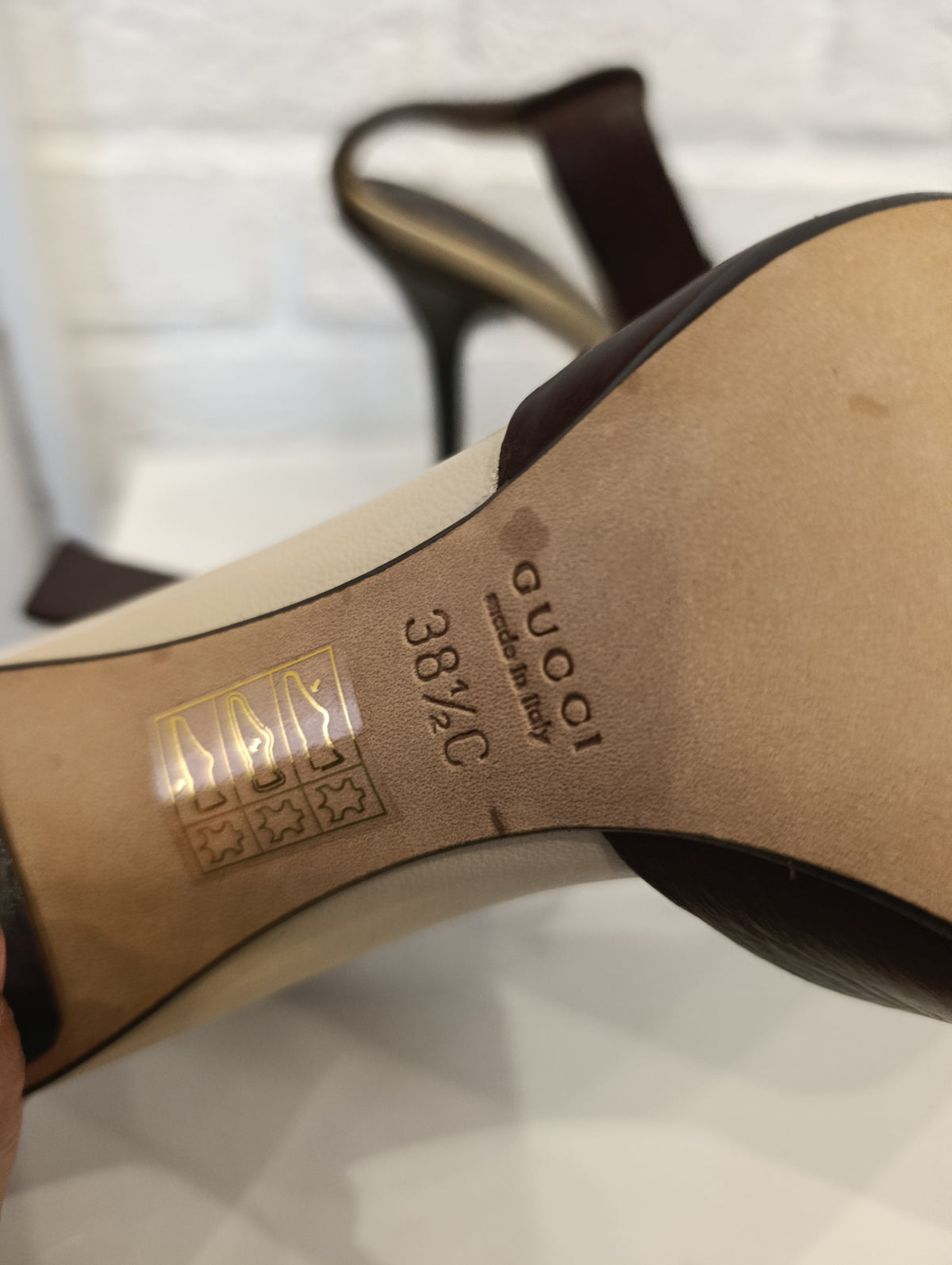 Tacchi Gucci vintage n*38.5 C