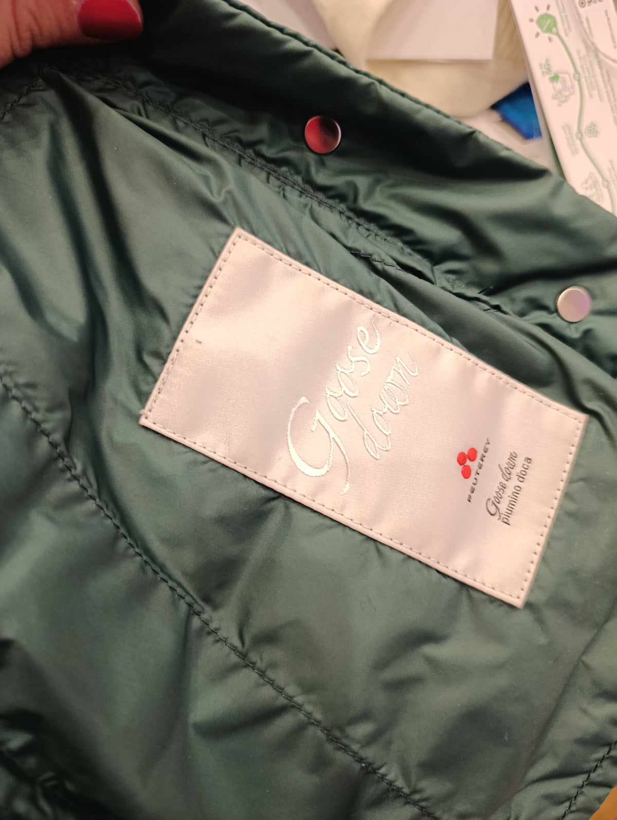 Peuterey verde tg 42