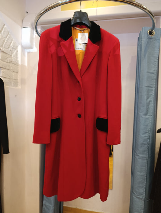Cappotto vintage Moschino Couture tg 44